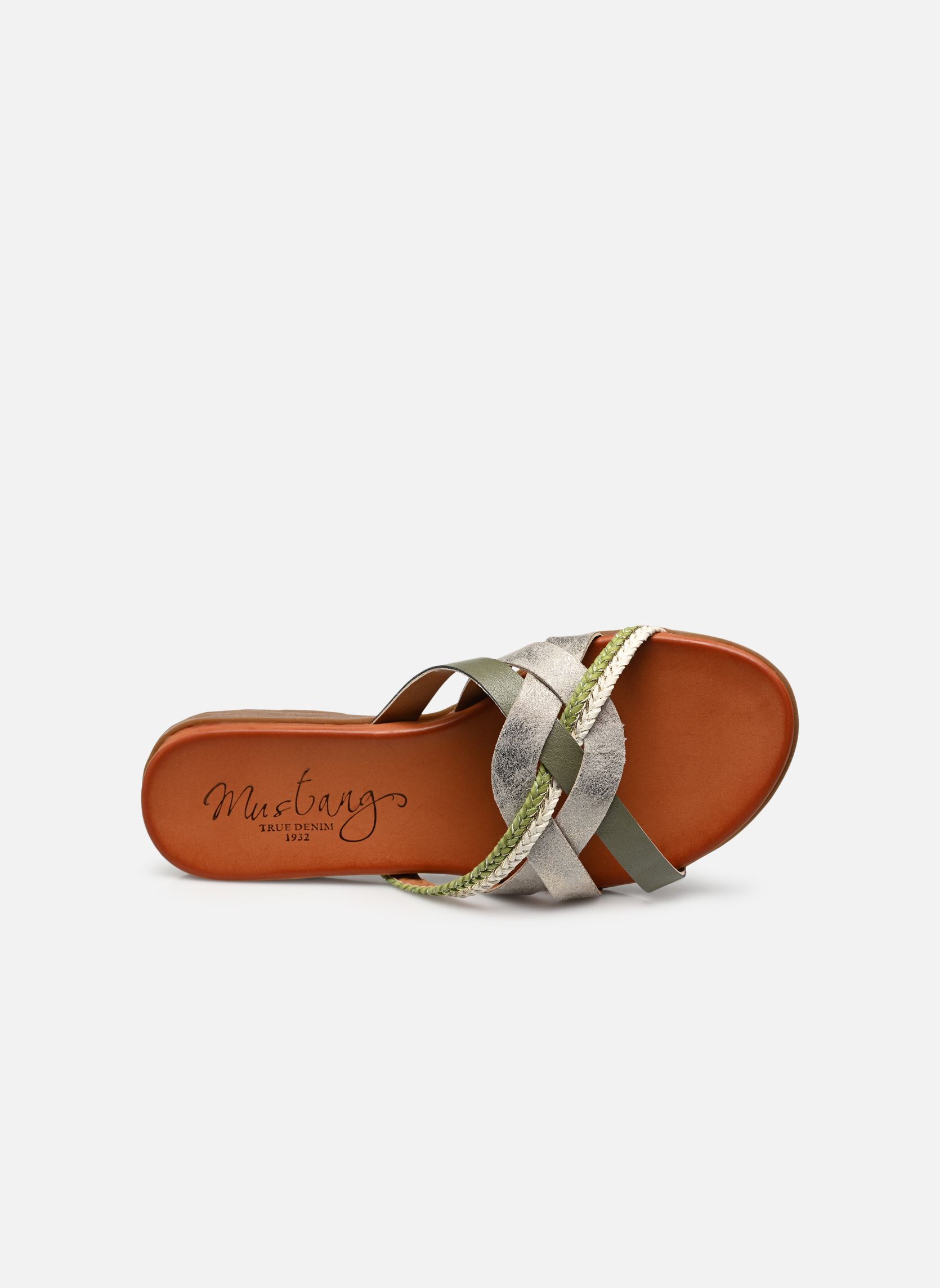 Mules Penza femme vert Mustang shoes Mules Penza femme vert Vert
