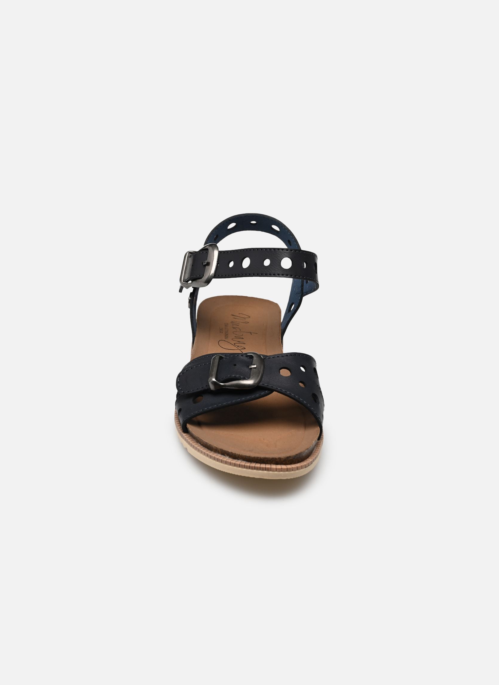 Sandalen Balak dames blauw Mustang shoes Sandalen Balak dames blauw Marine