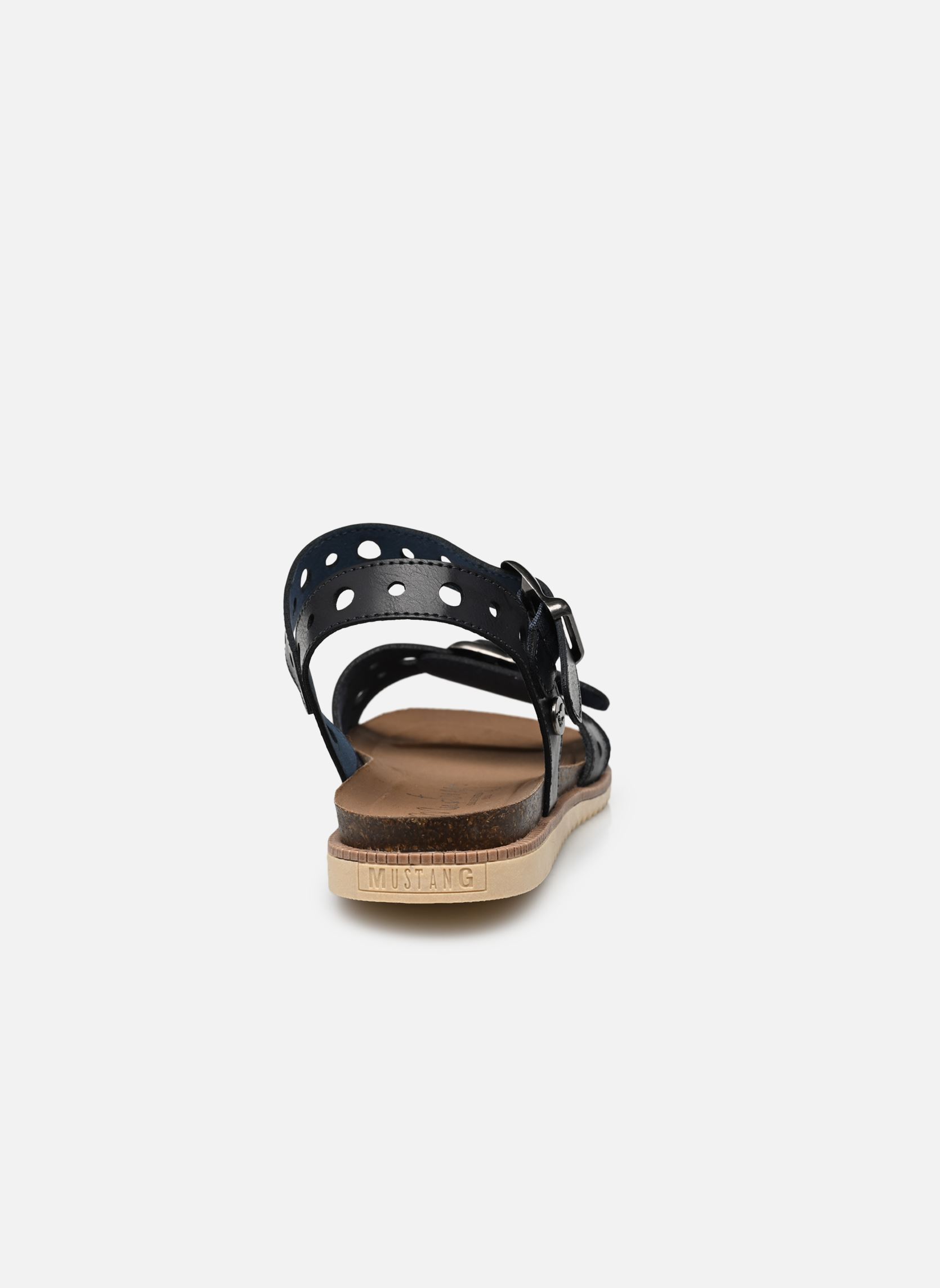 Sandalen Balak dames blauw Mustang shoes Sandalen Balak dames blauw Marine