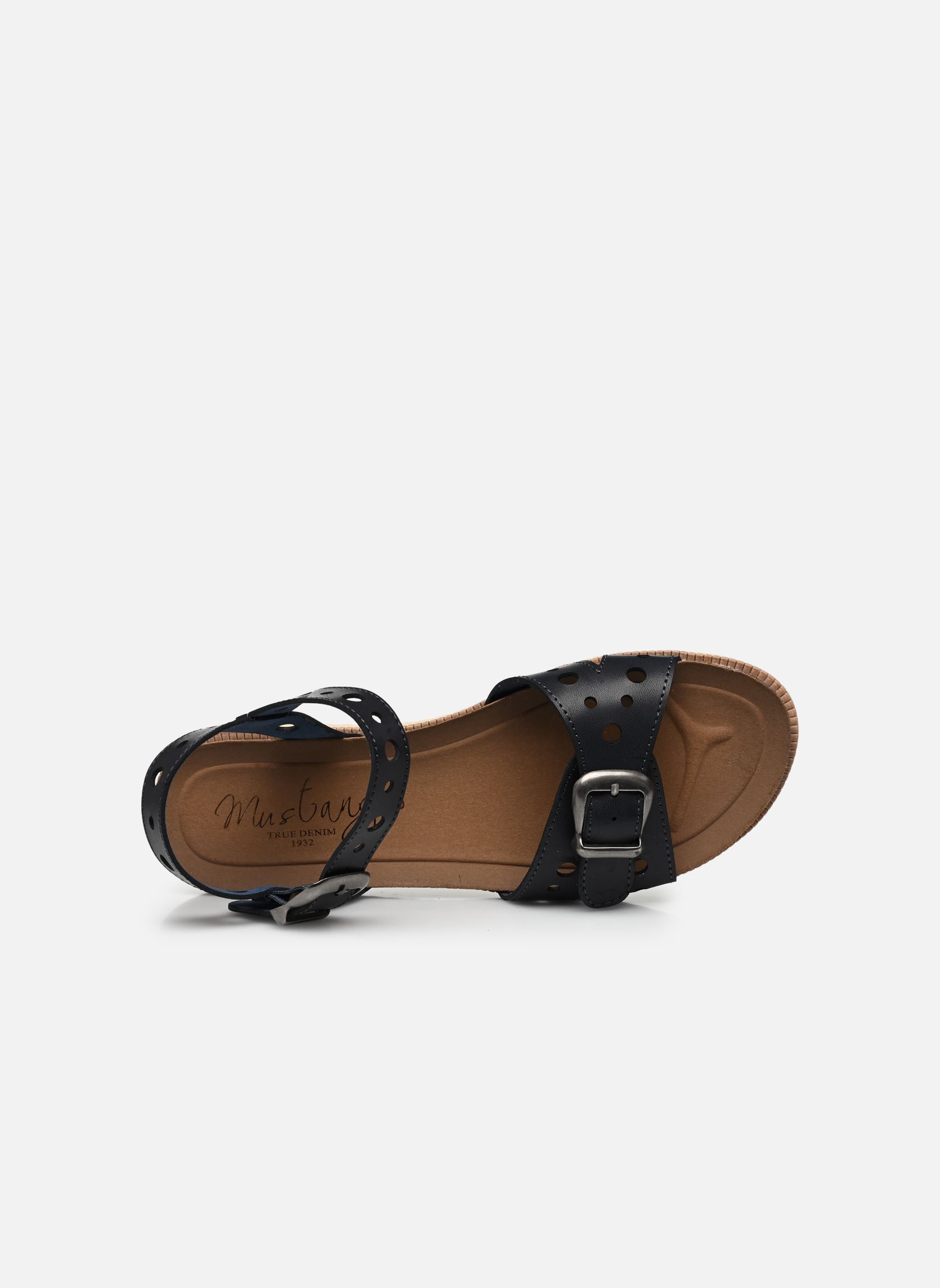 Sandalen Balak dames blauw Mustang shoes Sandalen Balak dames blauw Marine