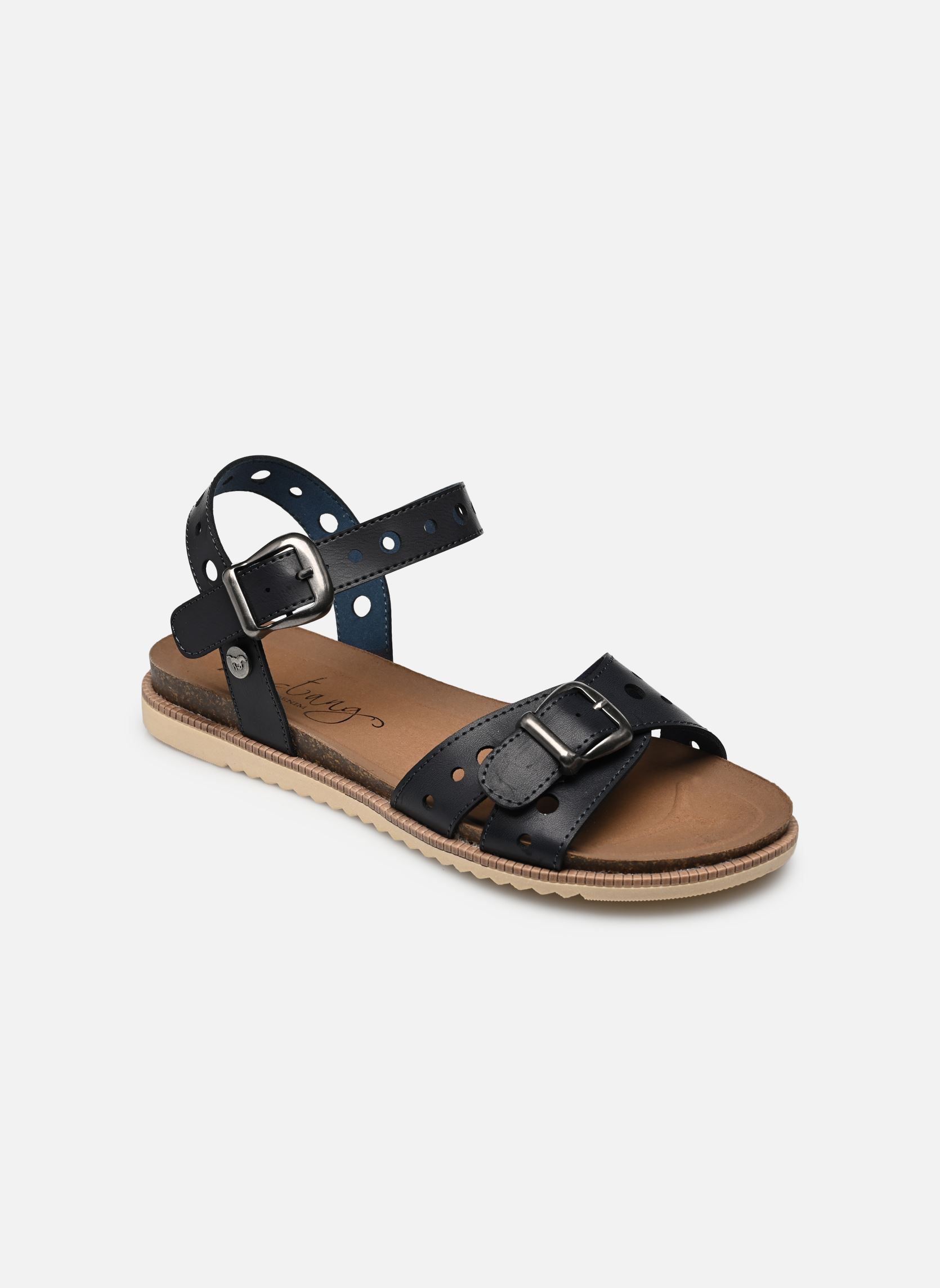 Sandalen Balak dames blauw Mustang shoes Sandalen Balak dames blauw Marine