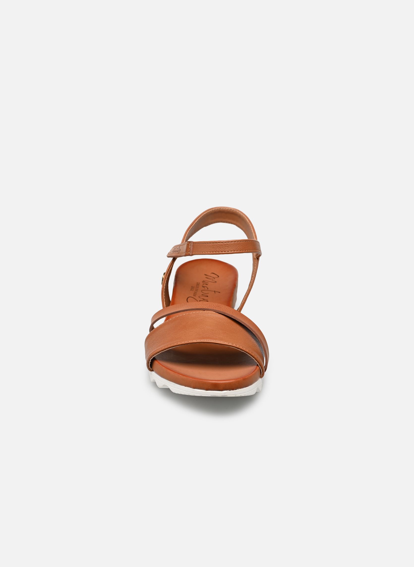 Sandalen Armavir dames blauw Mustang shoes Sandalen Armavir dames blauw COGNAC