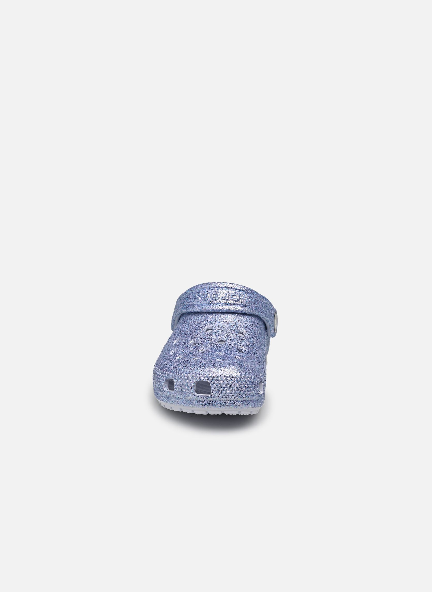 Zuecos y mules Classic Glitter Clog niña azul Crocs Zuecos y mules Classic Glitter Clog niña azul Frosted Glitter