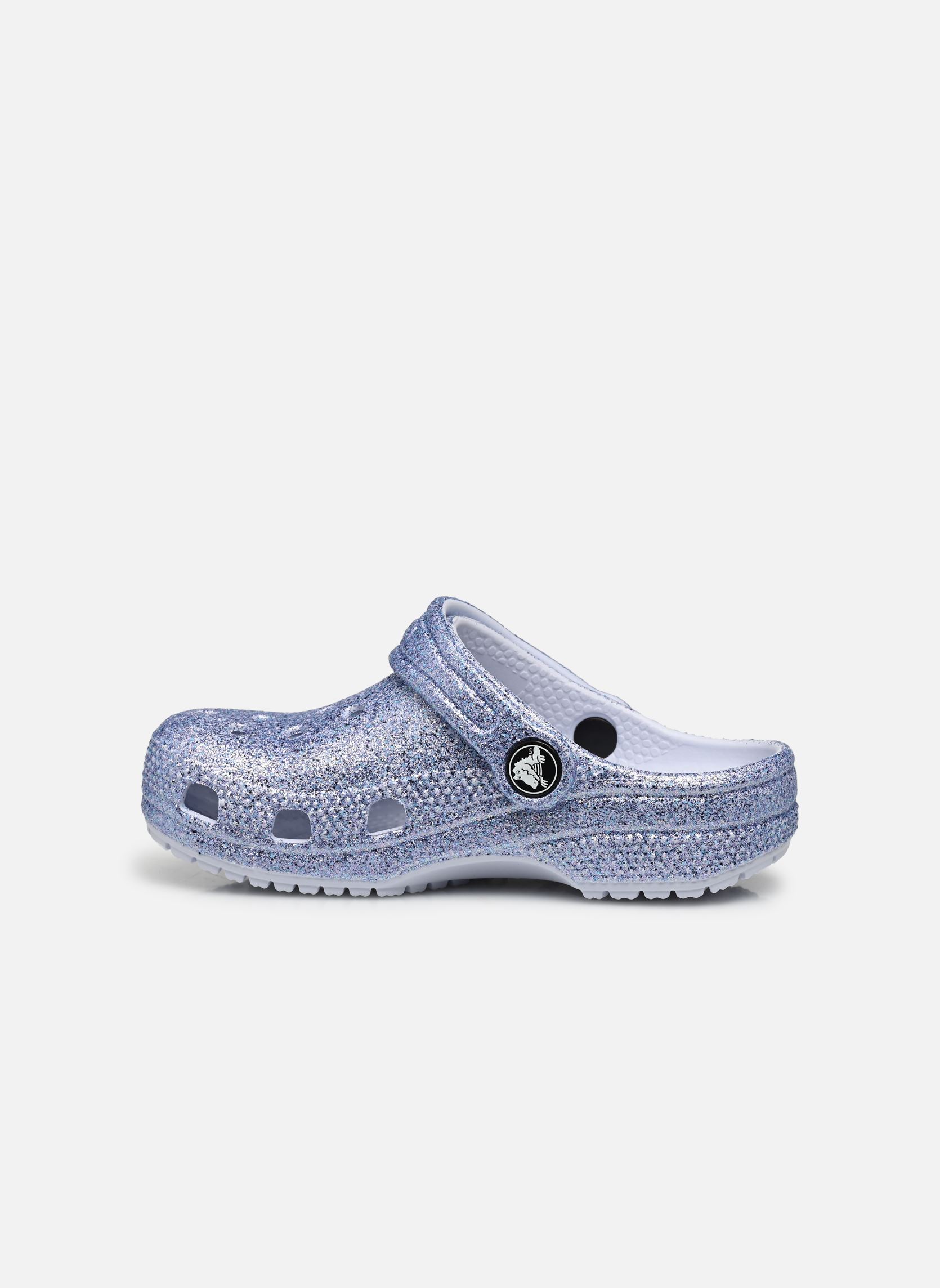 Zuecos y mules Classic Glitter Clog niña azul Crocs Zuecos y mules Classic Glitter Clog niña azul Frosted Glitter