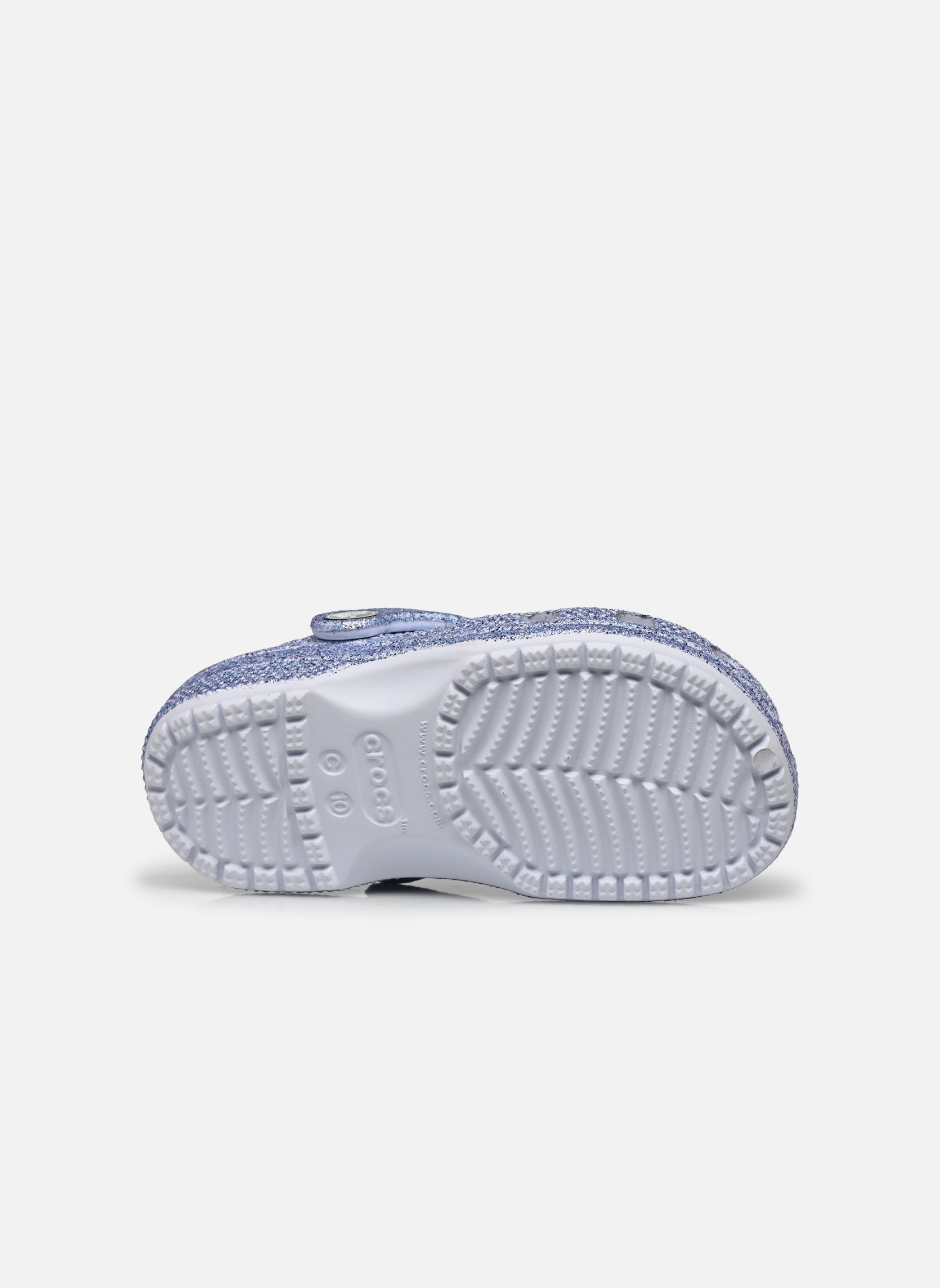 Zuecos y mules Classic Glitter Clog niña azul Crocs Zuecos y mules Classic Glitter Clog niña azul Frosted Glitter