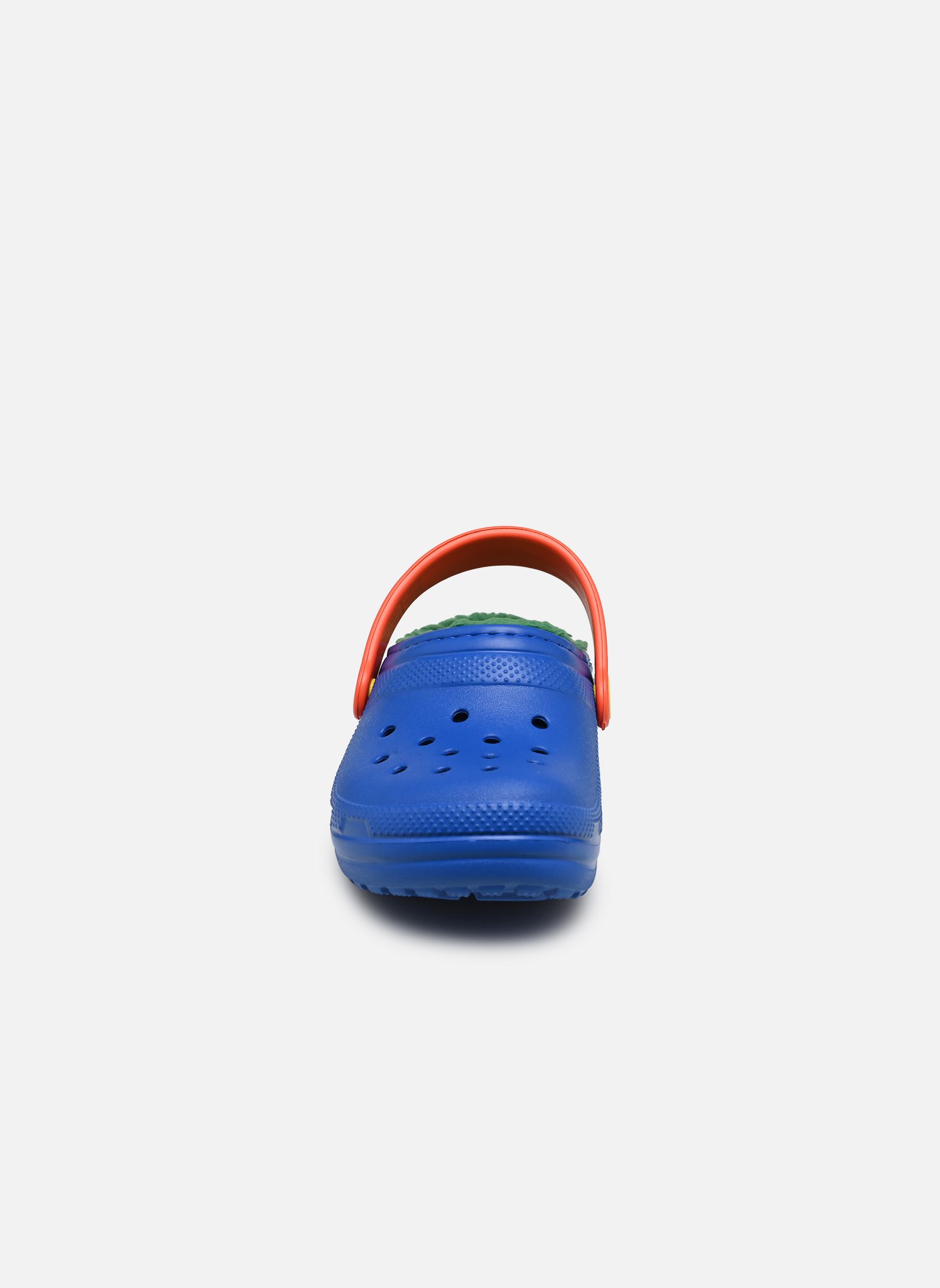 Mules et sabots Classic Lined Clog bleu Crocs Mules et sabots Classic Lined Clog bleu Blue Bolt/Multi