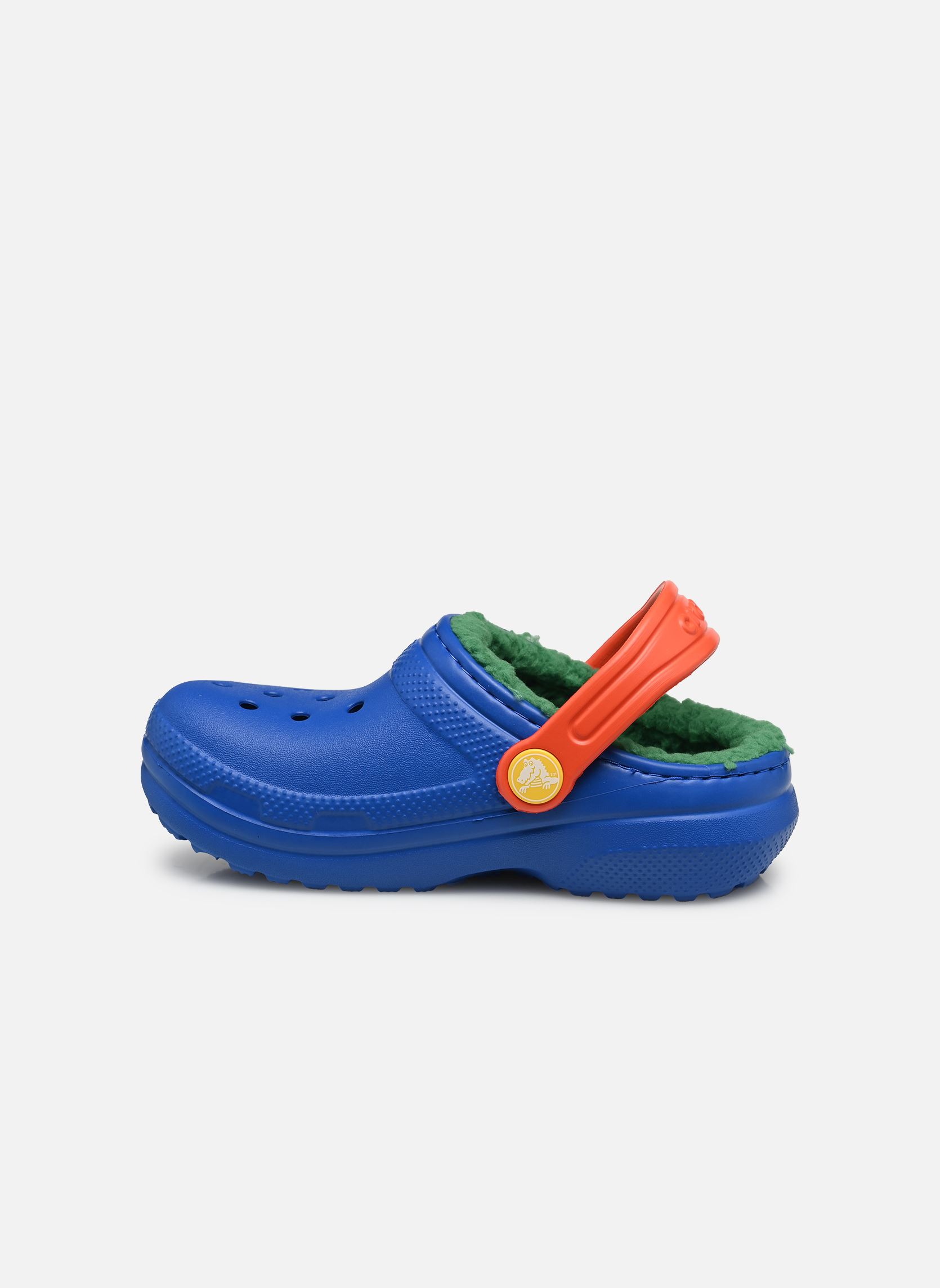 Mules et sabots Classic Lined Clog bleu Crocs Mules et sabots Classic Lined Clog bleu Blue Bolt/Multi