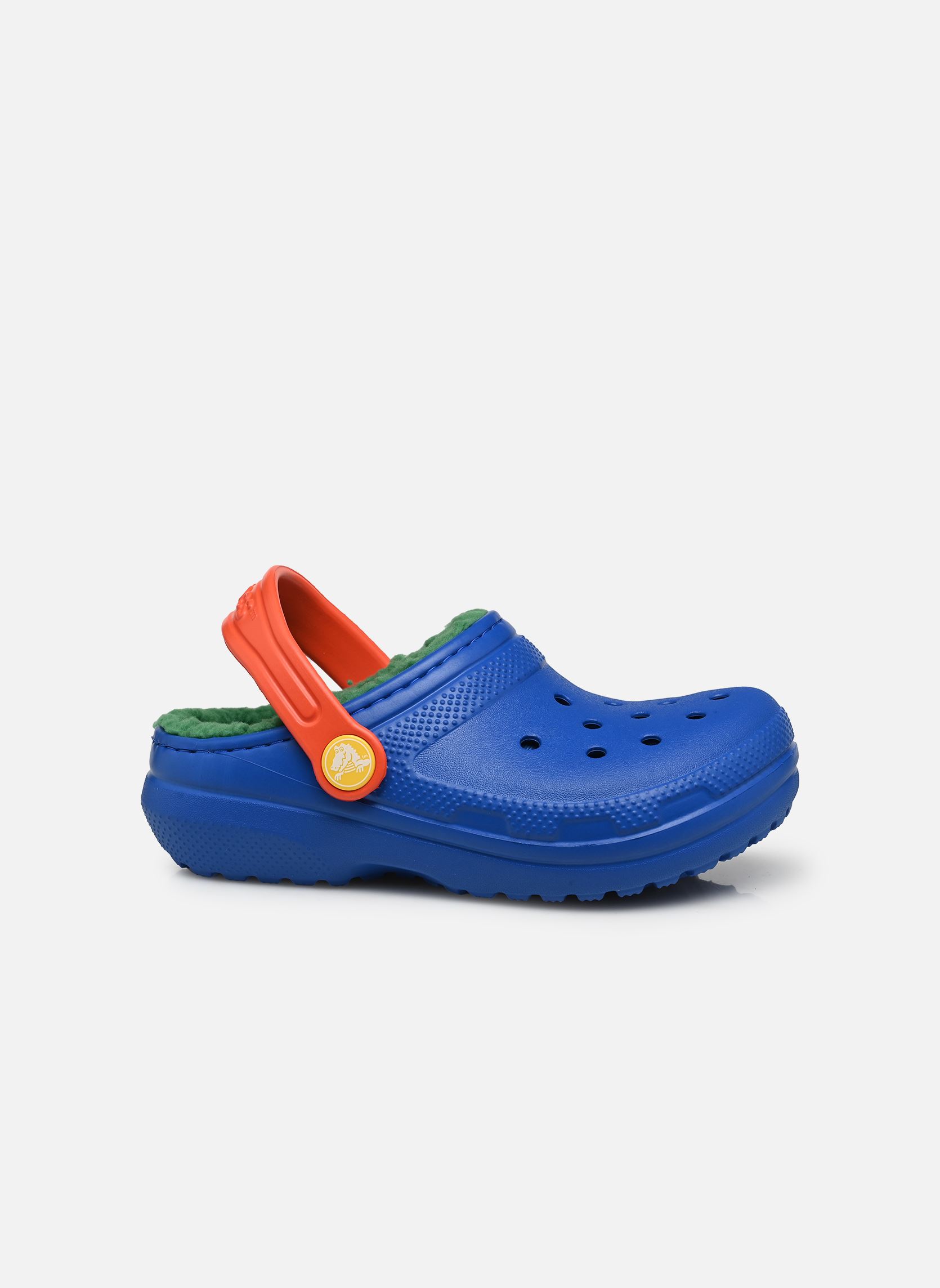 Mules et sabots Classic Lined Clog bleu Crocs Mules et sabots Classic Lined Clog bleu Blue Bolt/Multi