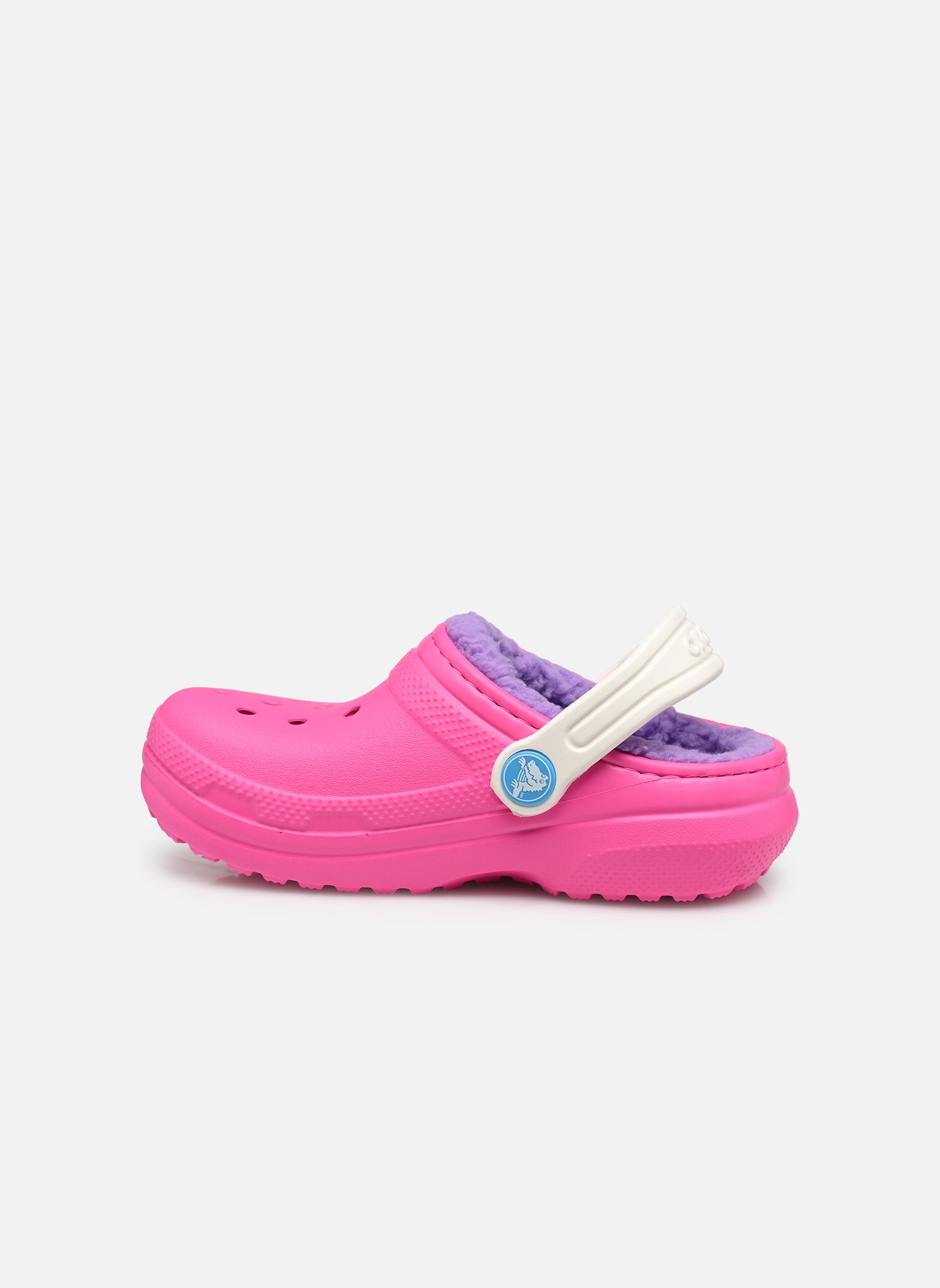 Pantoletten und Clogs Classic Lined Clog mädchen rosa Crocs Pantoletten und Clogs Classic Lined Clog mädchen rosa Pink Crush/Multi