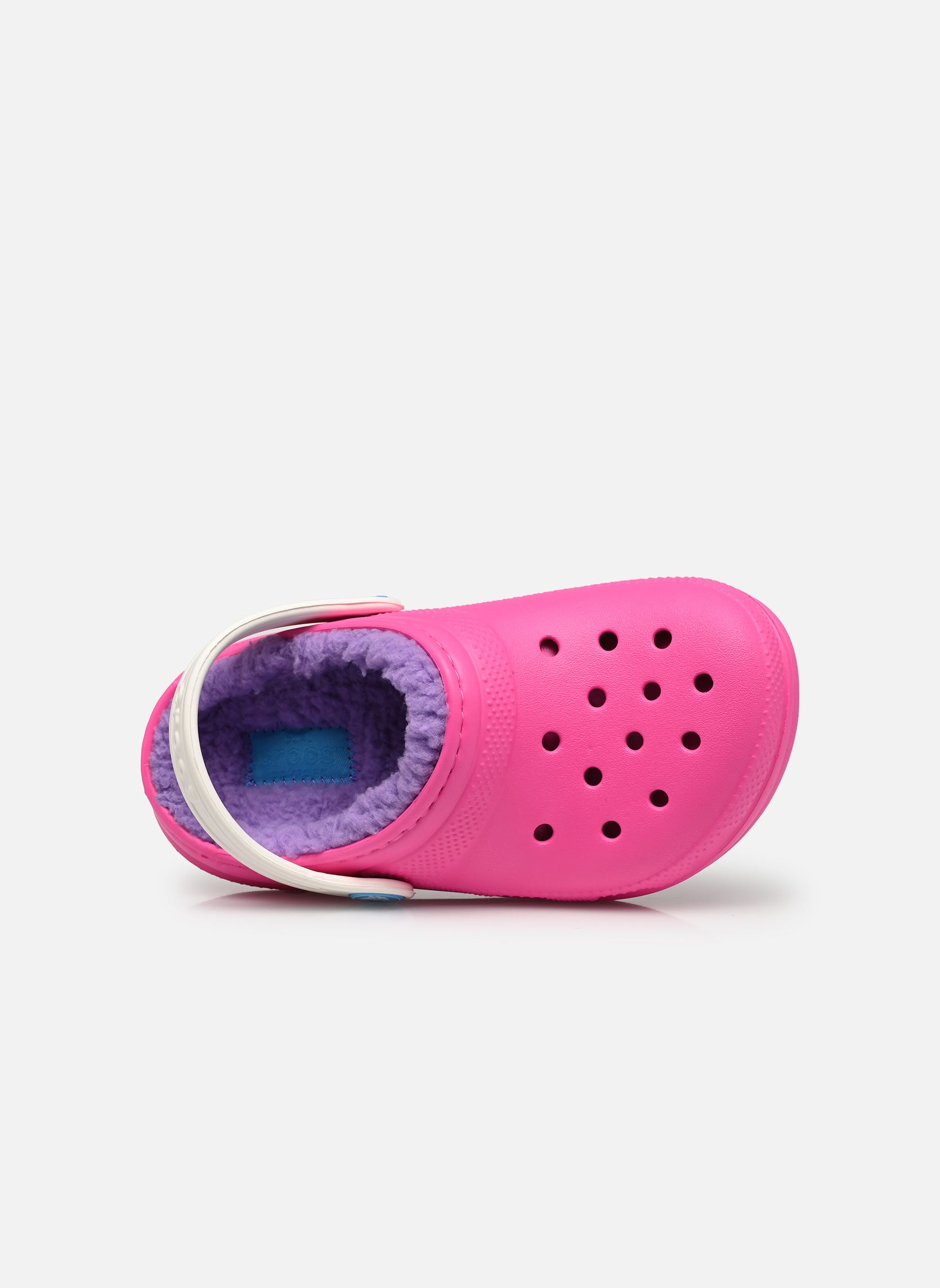 Pantoletten und Clogs Classic Lined Clog mädchen rosa Crocs Pantoletten und Clogs Classic Lined Clog mädchen rosa Pink Crush/Multi
