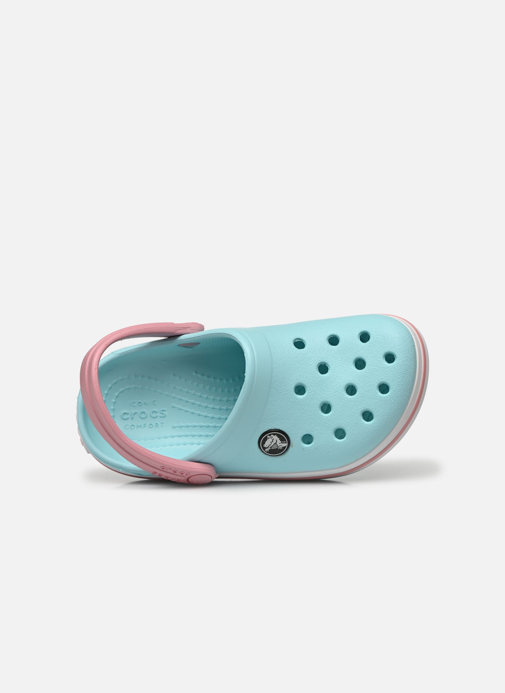 Muilen en klompen Crocband Clog blauw Crocs Muilen en klompen Crocband Clog blauw Ice Blue/White