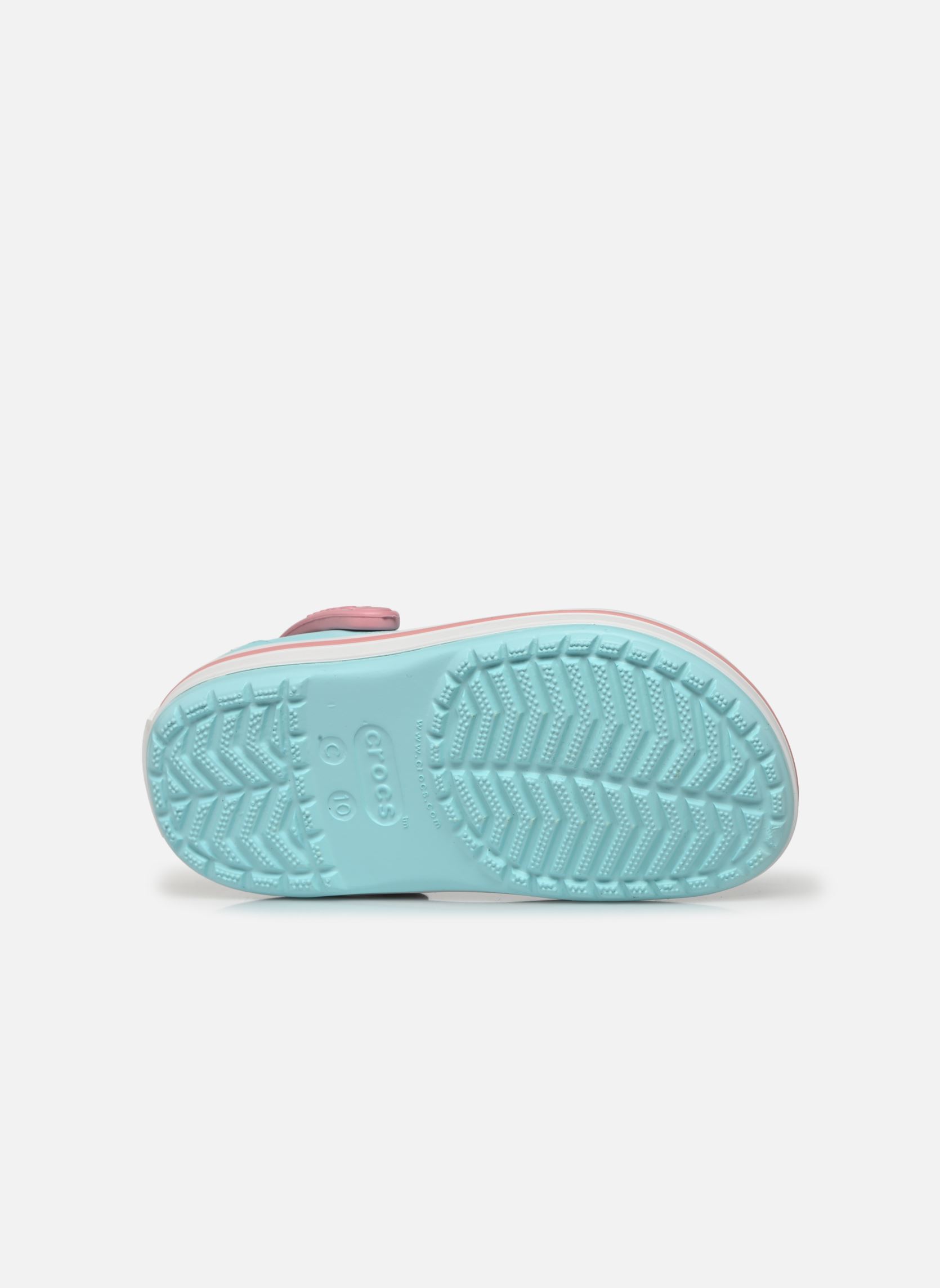 Muilen en klompen Crocband Clog blauw Crocs Muilen en klompen Crocband Clog blauw Ice Blue/White