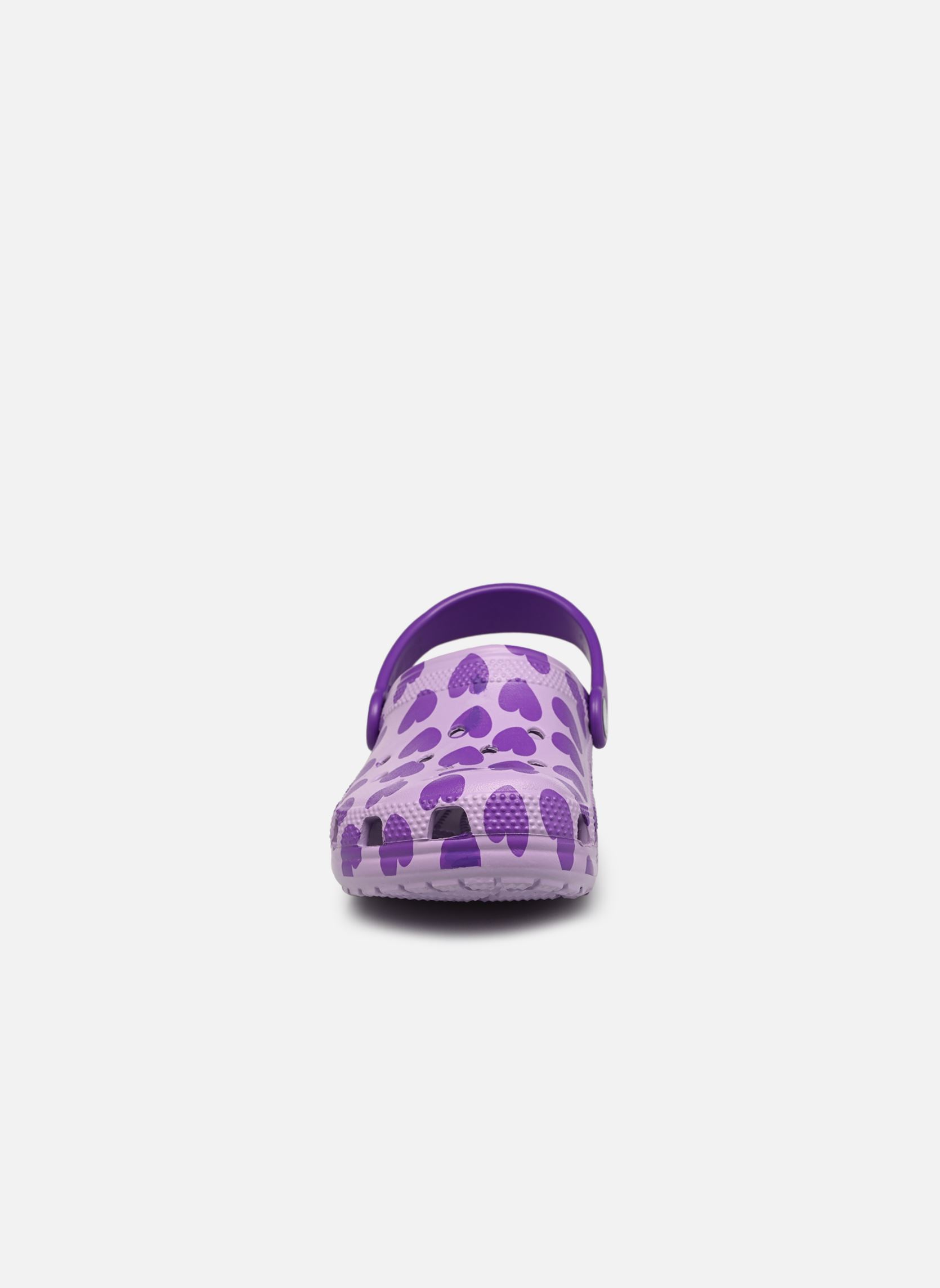 Muilen en klompen Classic Easy Icon Clog paars Crocs Muilen en klompen Classic Easy Icon Clog paars LAVENDER