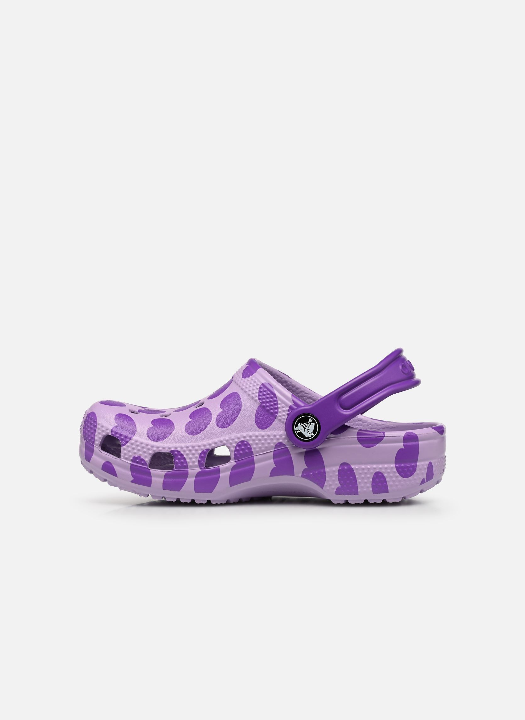 Muilen en klompen Classic Easy Icon Clog paars Crocs Muilen en klompen Classic Easy Icon Clog paars LAVENDER