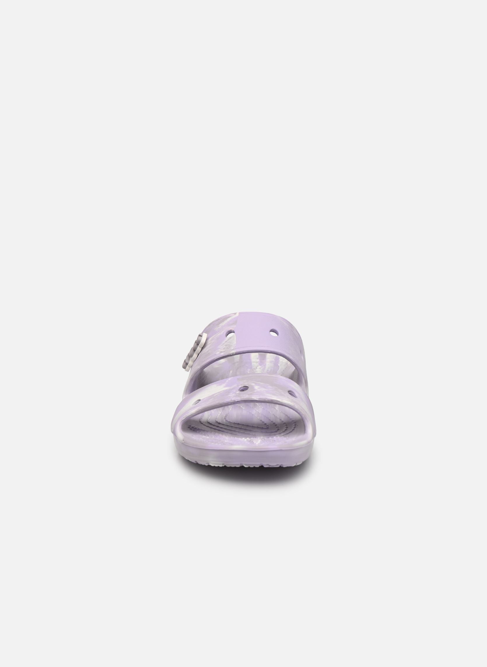 Strandsandalen Classic Crocs Marbled W dames paars Crocs Strandsandalen Classic Crocs Marbled W dames paars Lavender/Multi