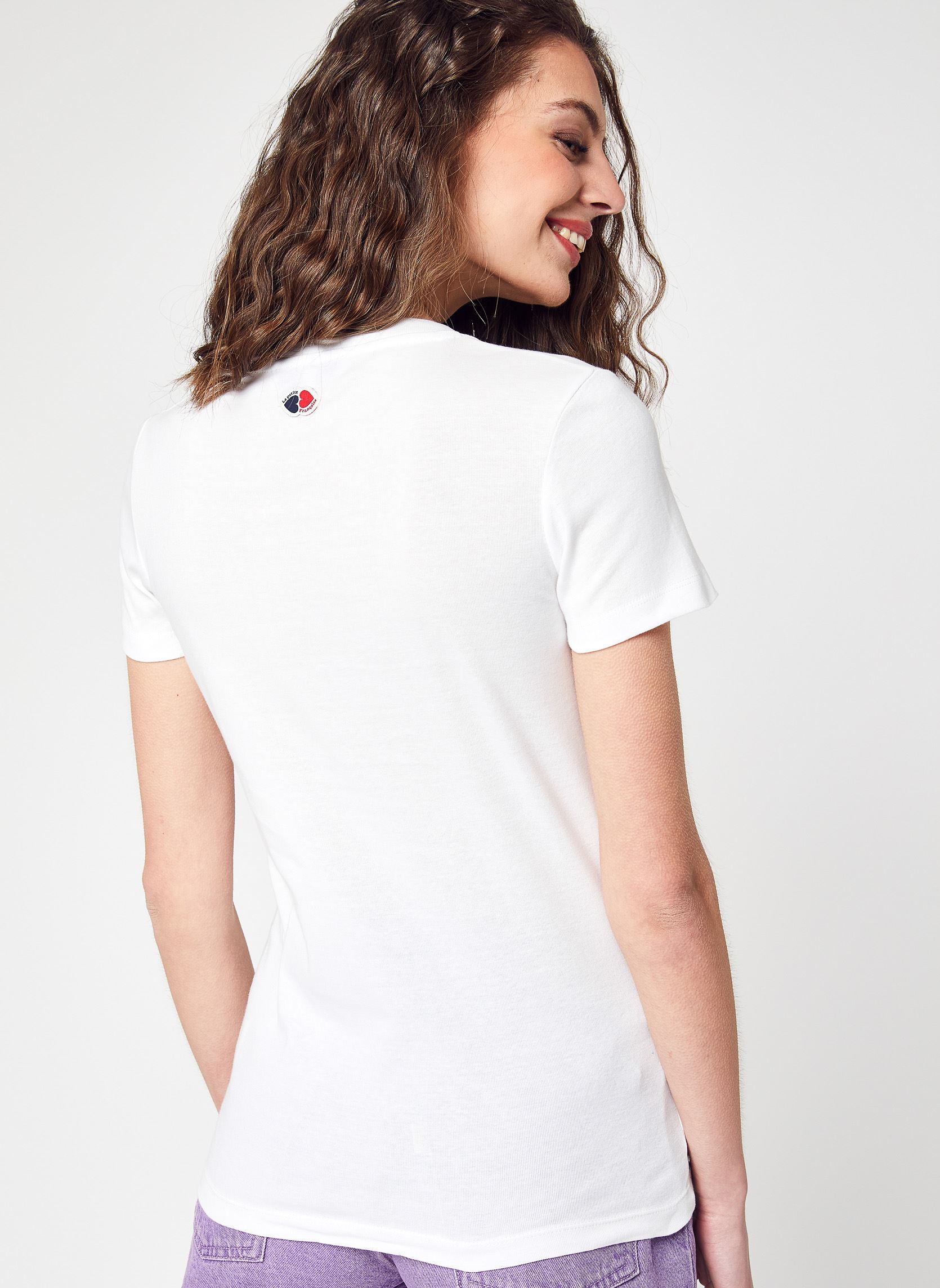 T-shirt Devred Marron Manches Courtes - Taille L - Occasion Très Bon état