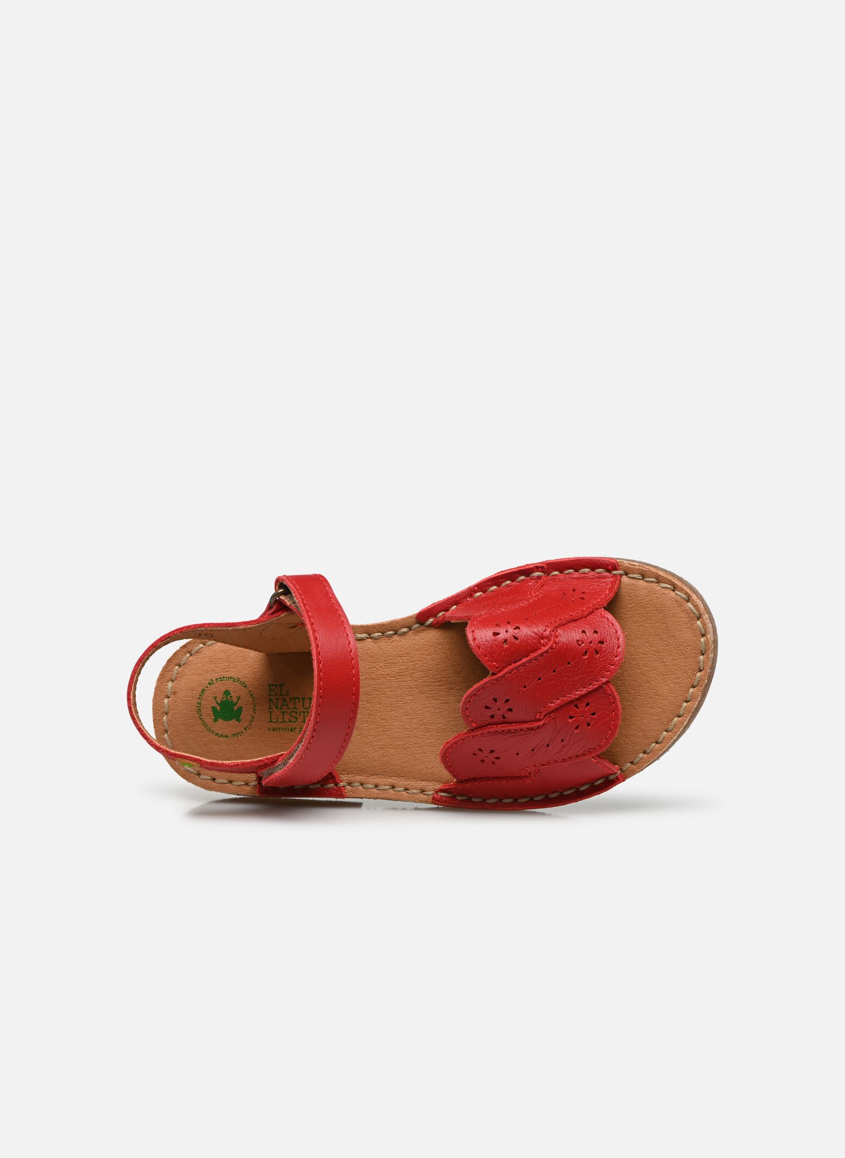 Sandales Ibiza 4875 fille rouge El Naturalista Sandales Ibiza 4875 fille rouge Rojo