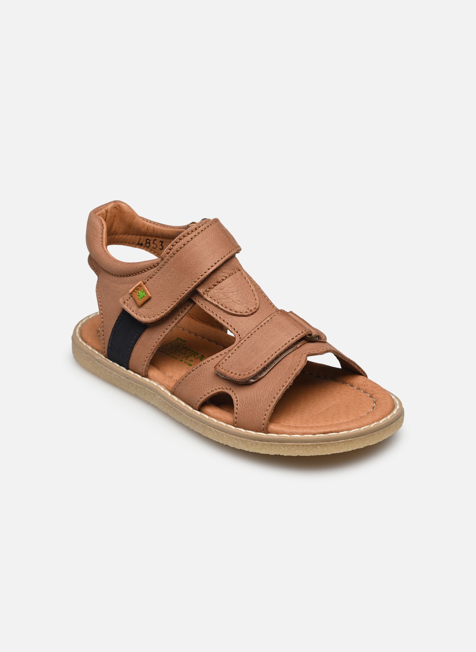 Sandalen Africa 4853 jungen braun El Naturalista Sandalen Africa 4853 jungen braun Cuoio + smoke bleu