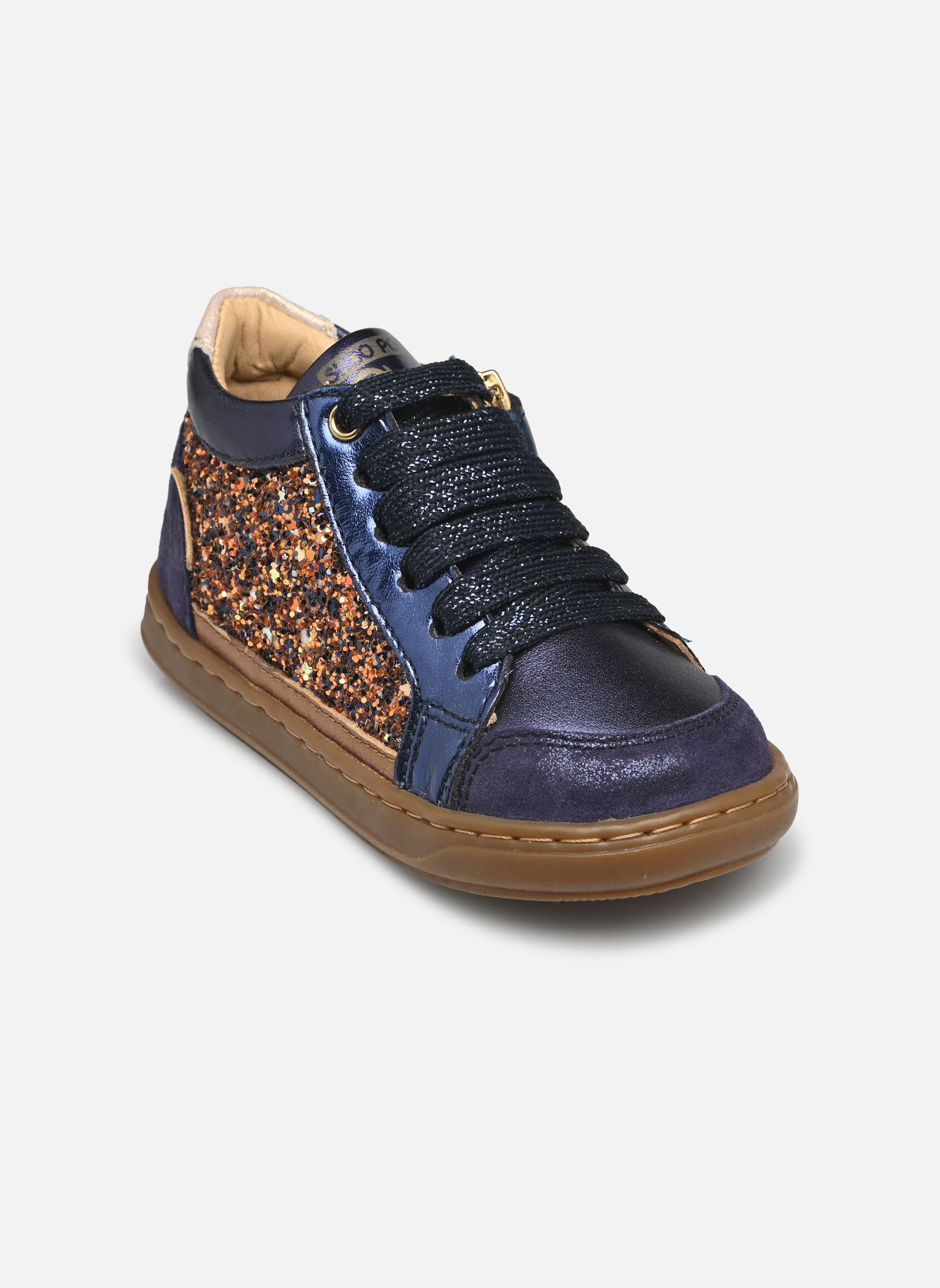 Chaussures premiers pas Bouba Connect fille bleu Shoo Pom Chaussures premiers pas Bouba Connect fille bleu NAVY