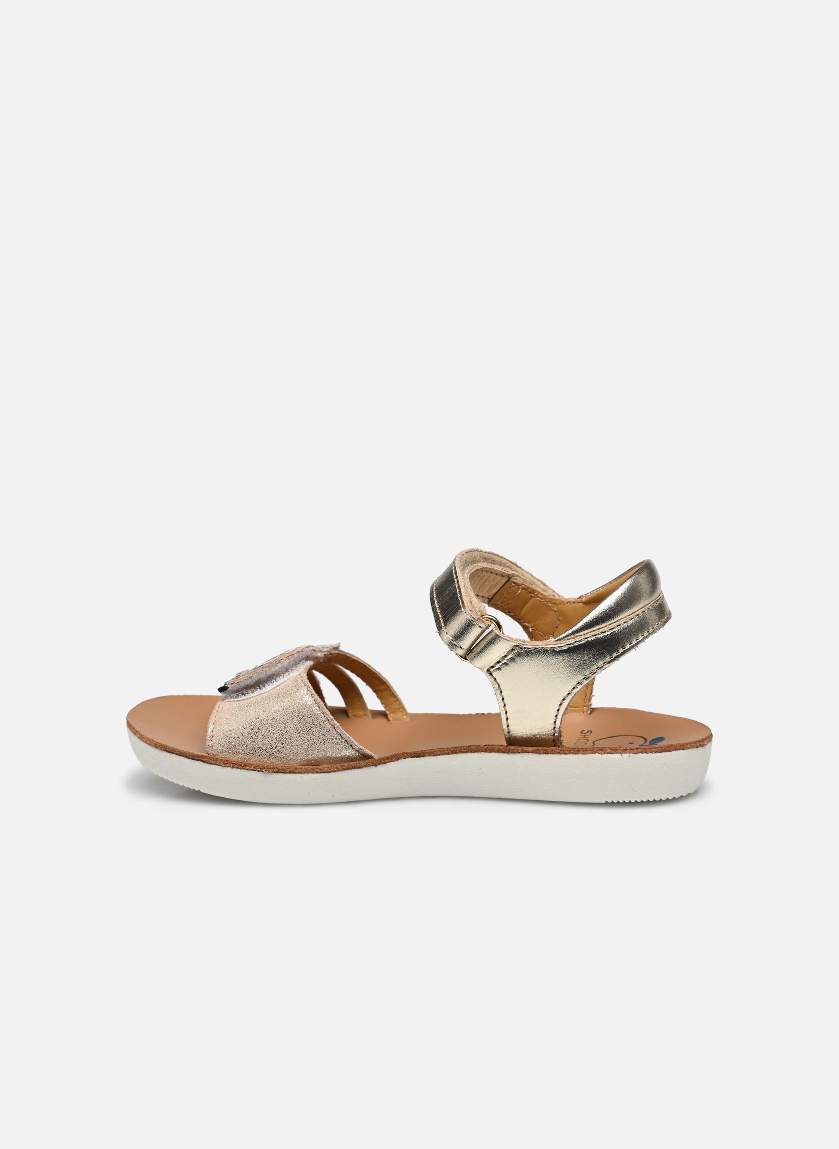 Sandalias Goa Piou niña oro y bronce Shoo Pom Sandalias Goa Piou niña oro y bronce PLATINE