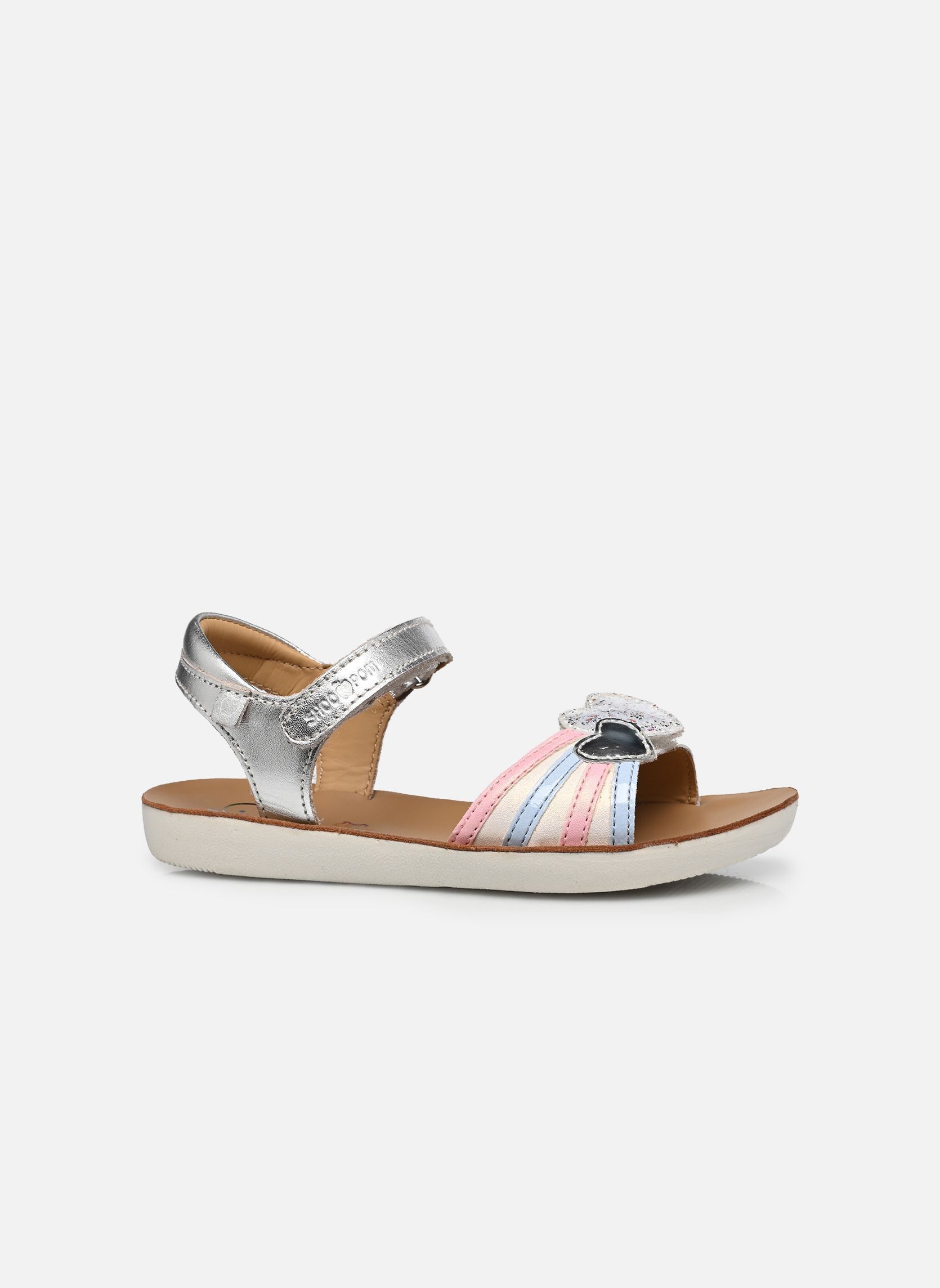 Sandales Goa Heart fille argent Shoo Pom Sandales Goa Heart fille argent SILVER-MULTI