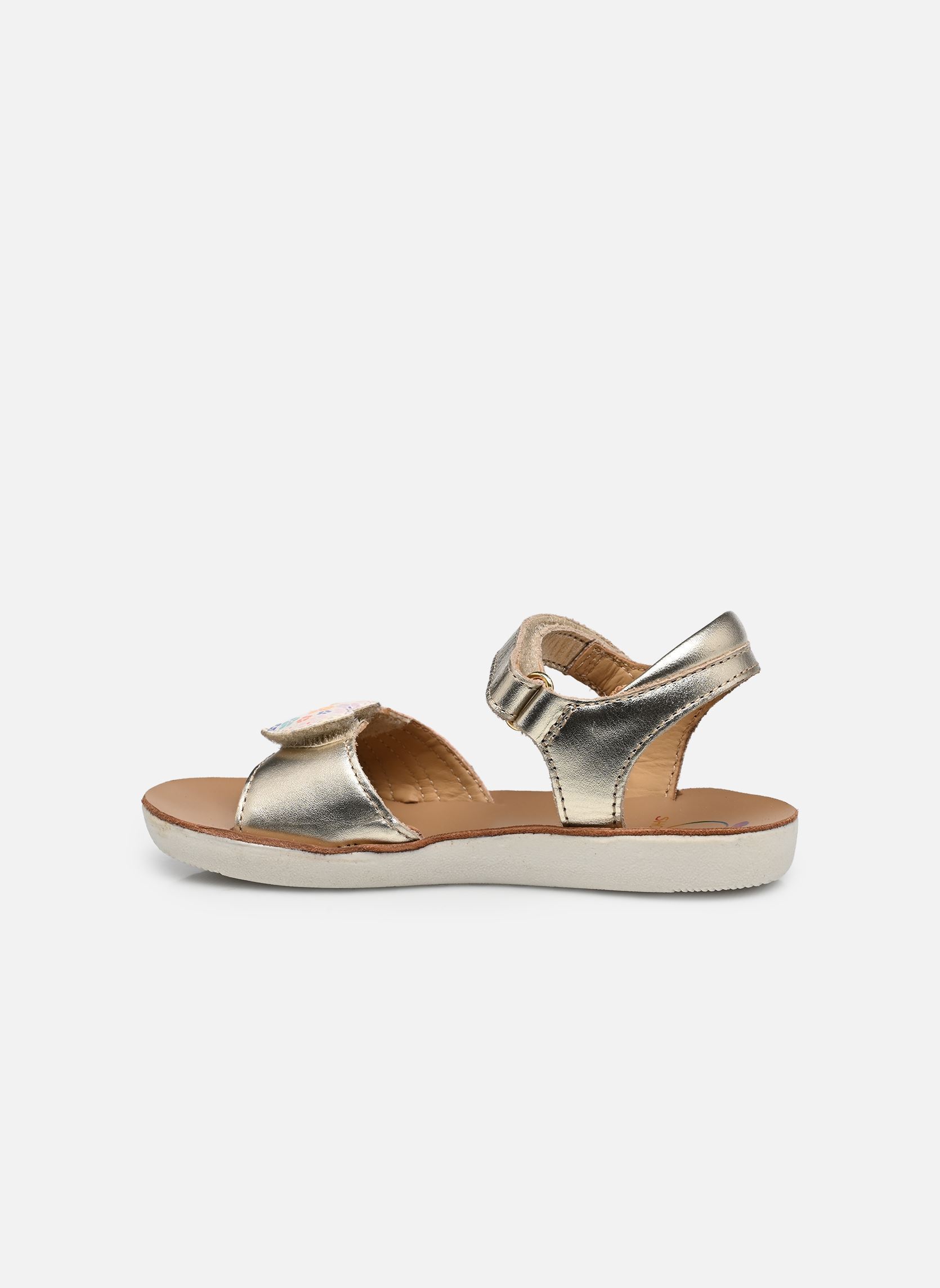Sandalias Goa Heart niña plata Shoo Pom Sandalias Goa Heart niña plata PLATINE-MULTI