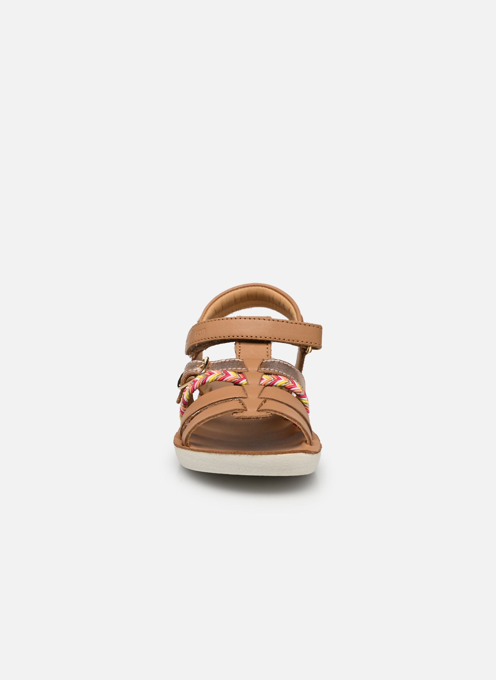 Sandales Goa Spart Nat fille marron Shoo Pom Sandales Goa Spart Nat fille marron LIGHT CAMEL/ COPPER/ MULTI SIL