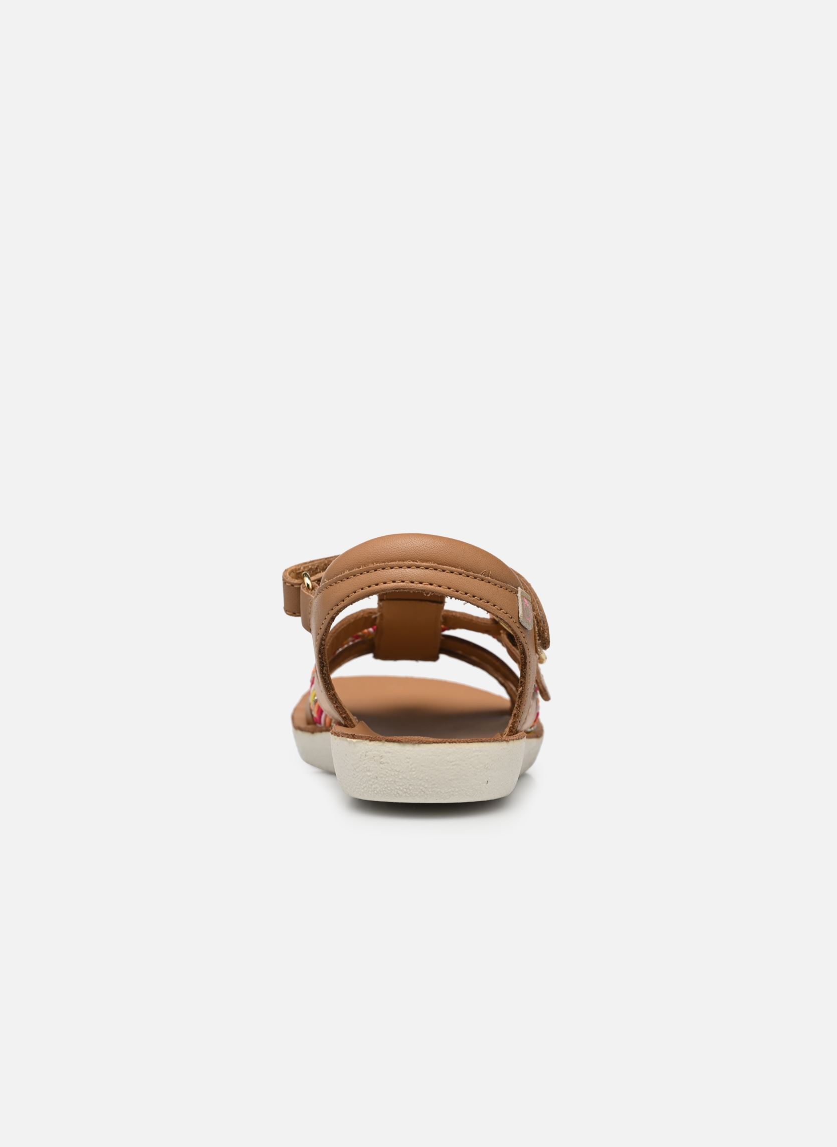 Sandales Goa Spart Nat fille marron Shoo Pom Sandales Goa Spart Nat fille marron LIGHT CAMEL/ COPPER/ MULTI SIL