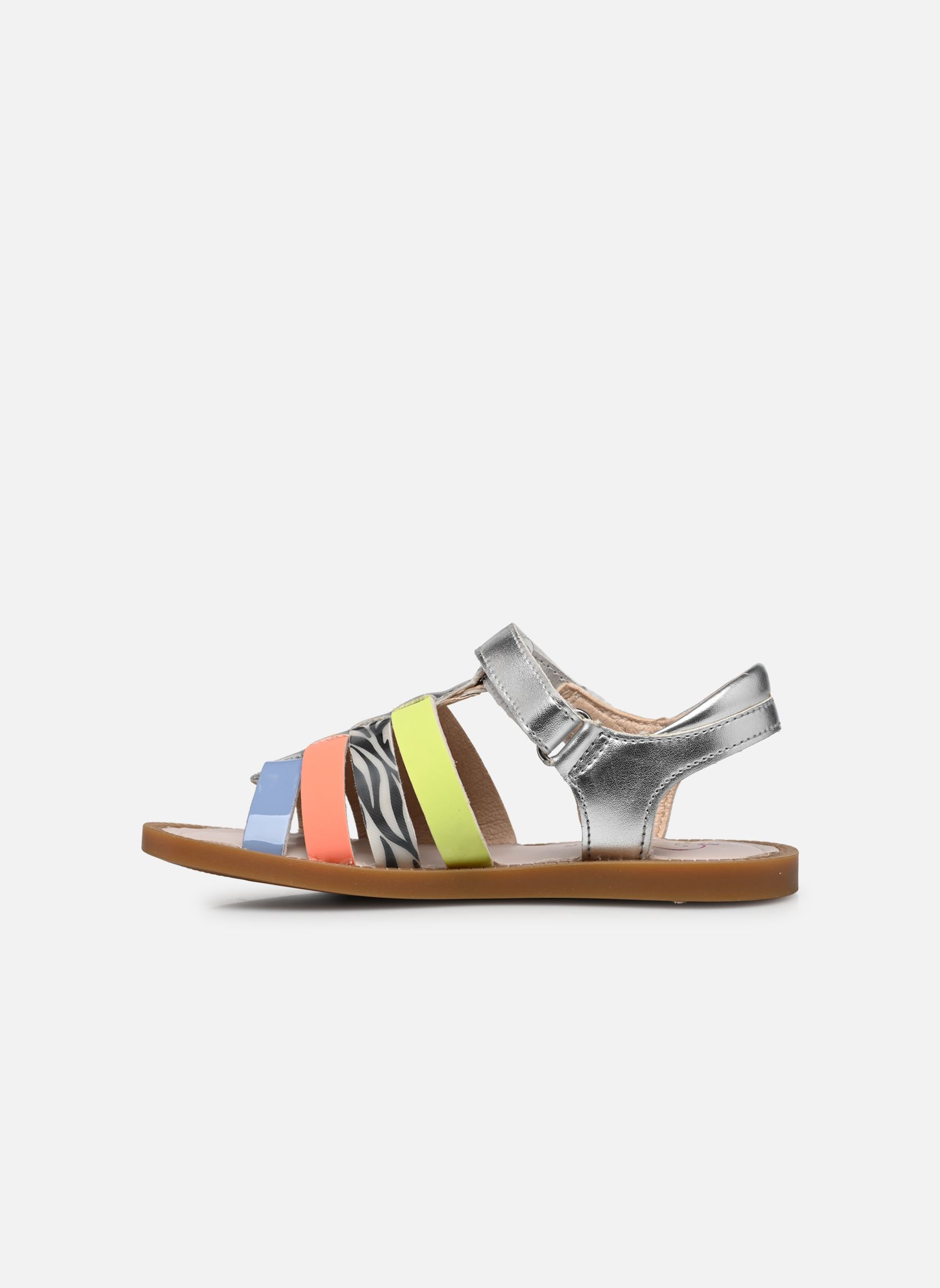 Sandales Solar Spart fille argent Shoo Pom Sandales Solar Spart fille argent SILVER MULTI
