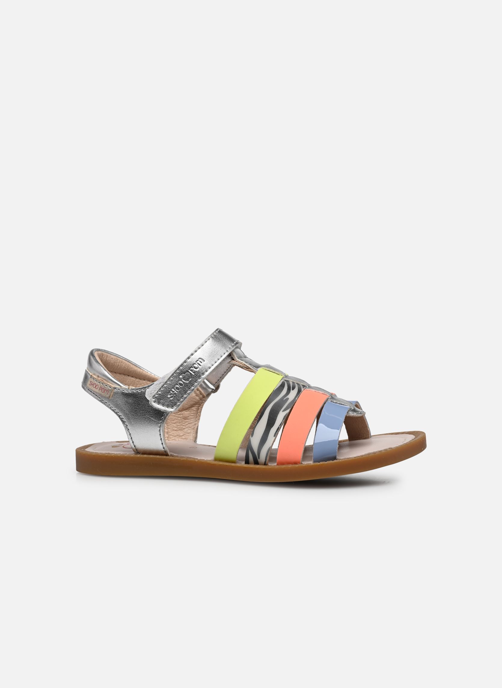 Sandales Solar Spart fille argent Shoo Pom Sandales Solar Spart fille argent SILVER MULTI