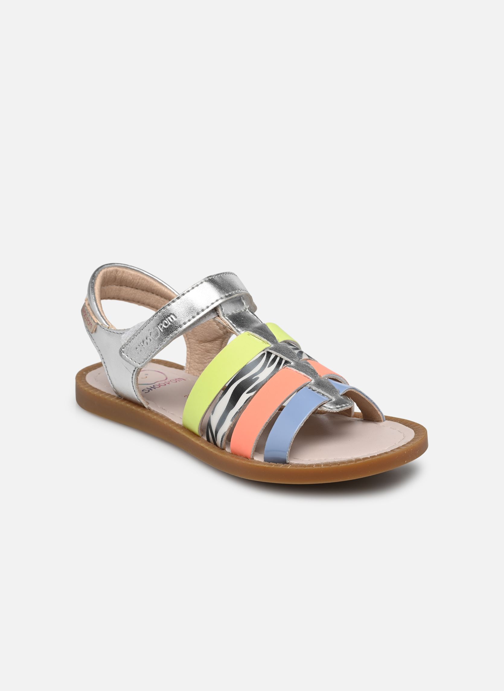 Sandales Solar Spart fille argent Shoo Pom Sandales Solar Spart fille argent SILVER MULTI