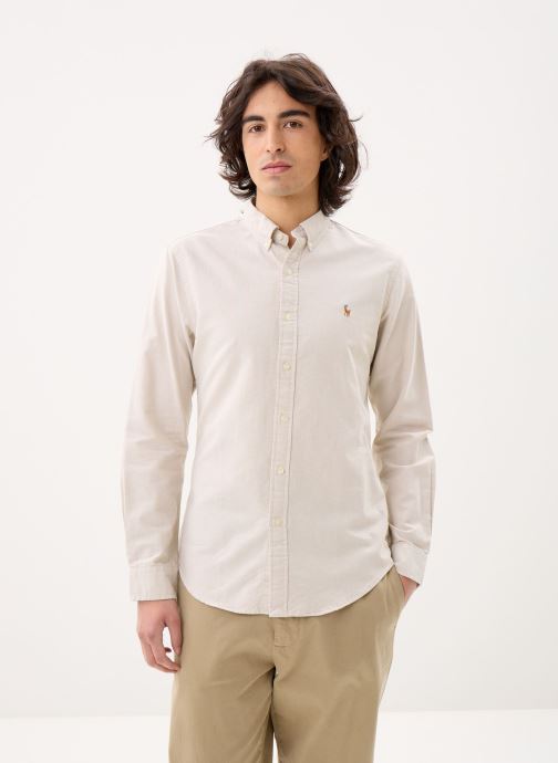 Polo Ralph Lauren Hemden Chemise Oxford Cintrée 710792161 heren beige
