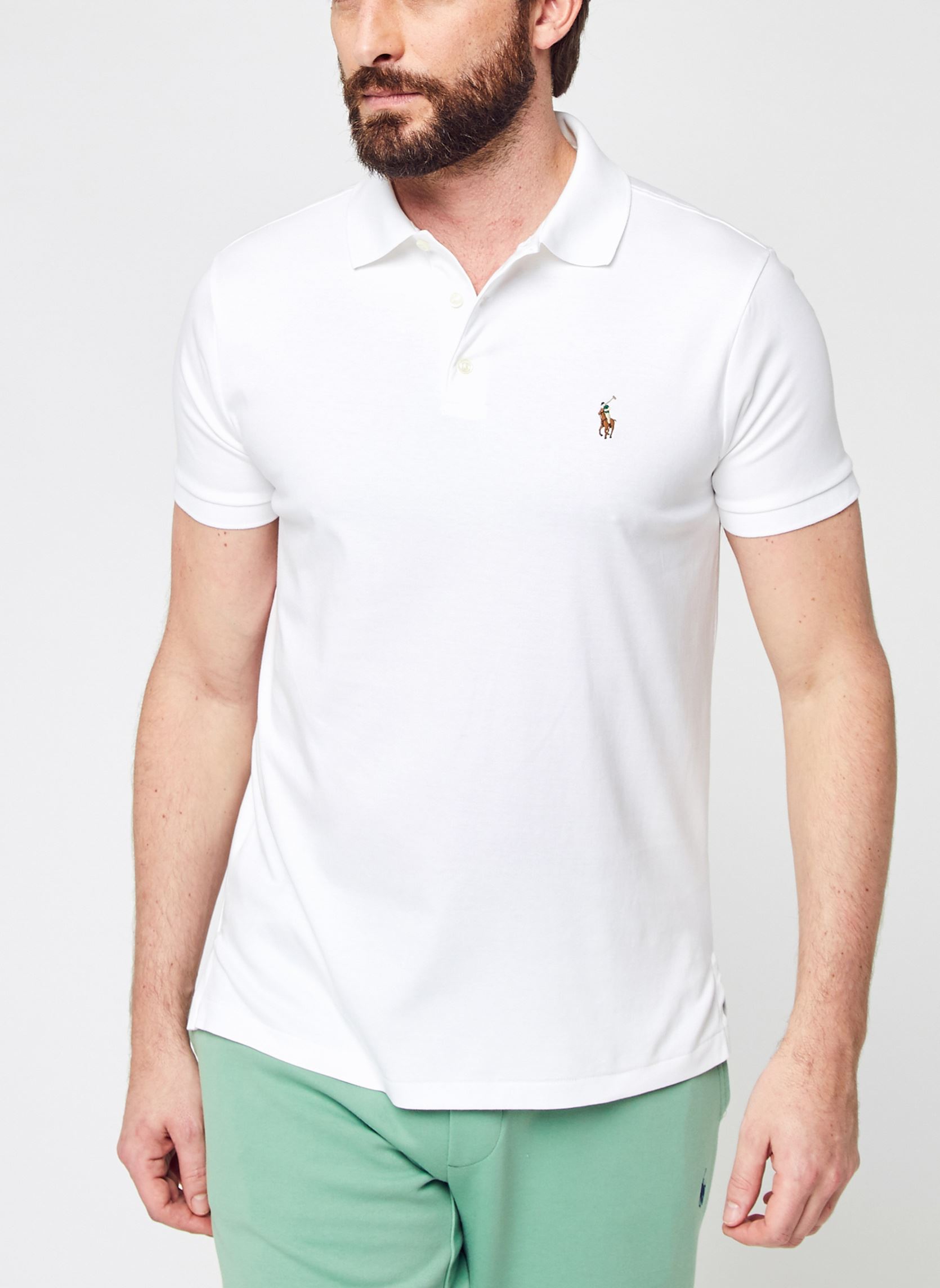 Polo Polo Ralph Lauren POLO COUPE DROITE EN PIMA COTON EU - vue 8