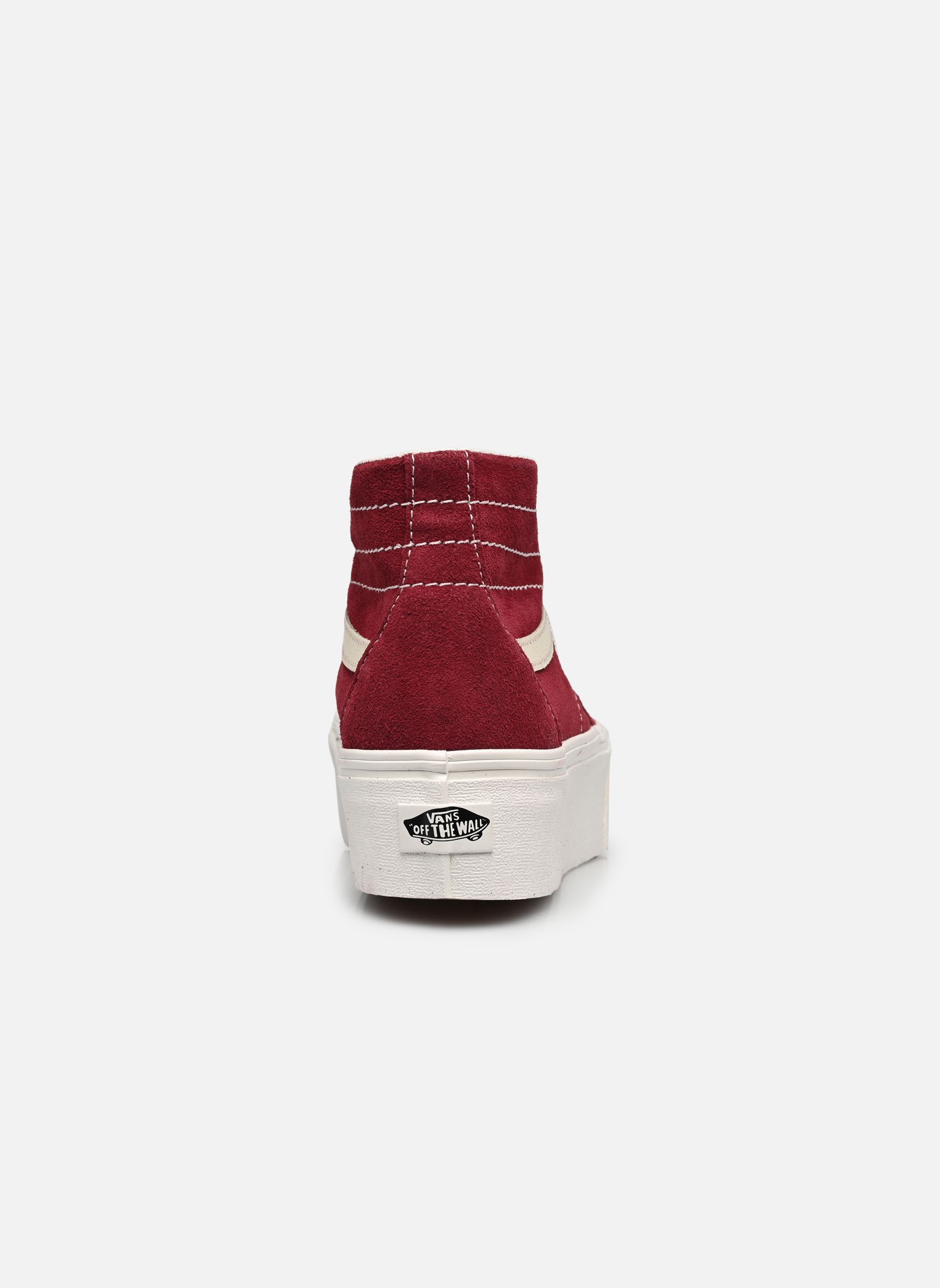 Baskets toile UA SK8-Hi Tapered Stackform W femme bordeaux Vans Baskets toile UA SK8-Hi Tapered Stackform W femme bordeaux VARSITY SUEDE TAWNY PORT