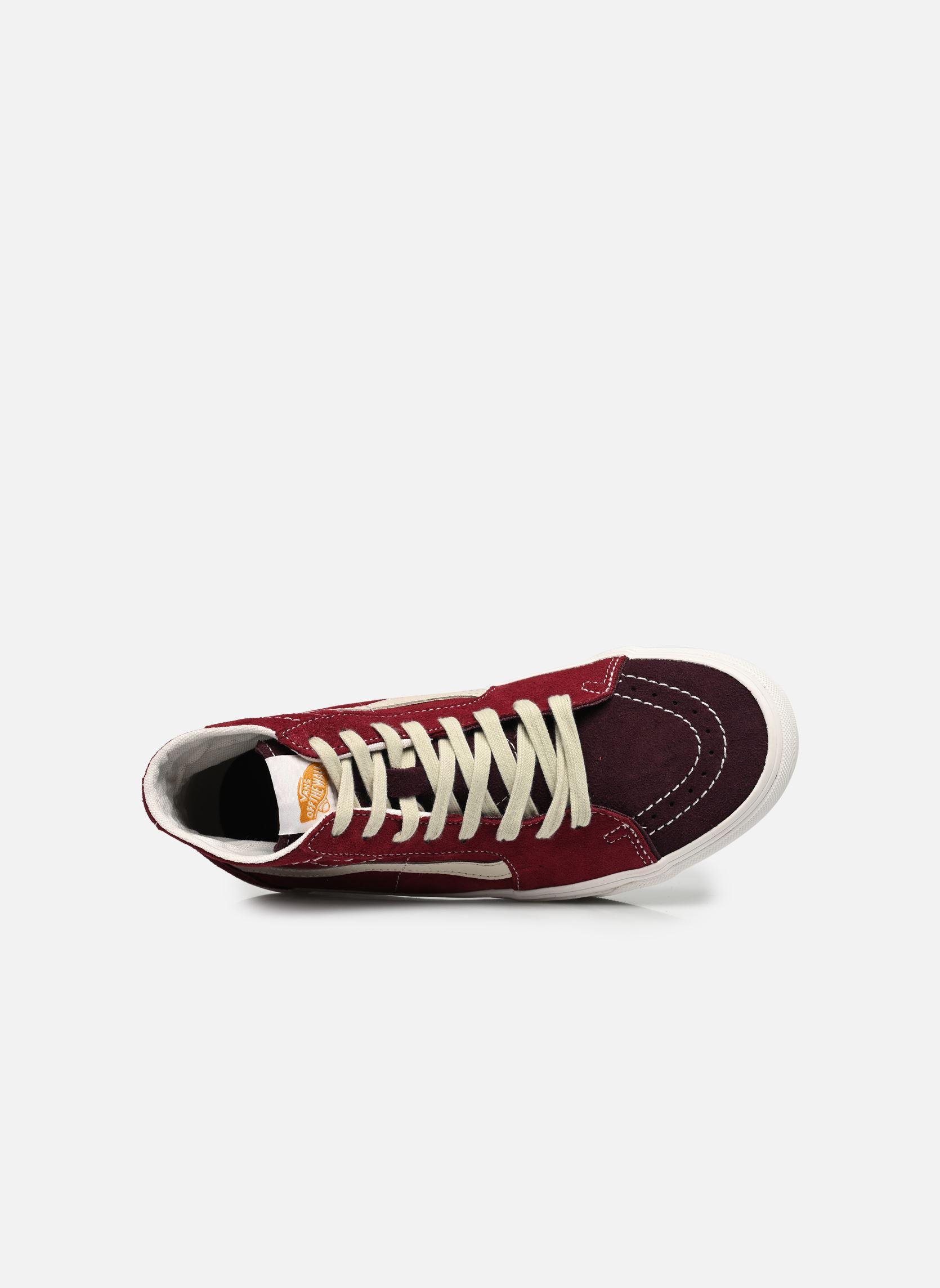 Baskets toile UA SK8-Hi Tapered Stackform W femme bordeaux Vans Baskets toile UA SK8-Hi Tapered Stackform W femme bordeaux VARSITY SUEDE TAWNY PORT
