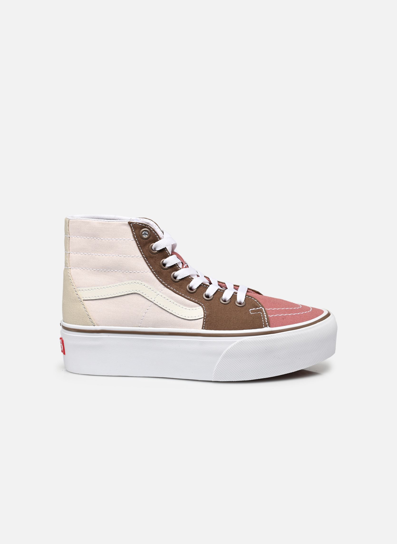 Print sneakers UA SK8-Hi Tapered Stackform W dames beige Vans Print sneakers UA SK8-Hi Tapered Stackform W dames beige EARTHY BLOCKING MULTI COLOR