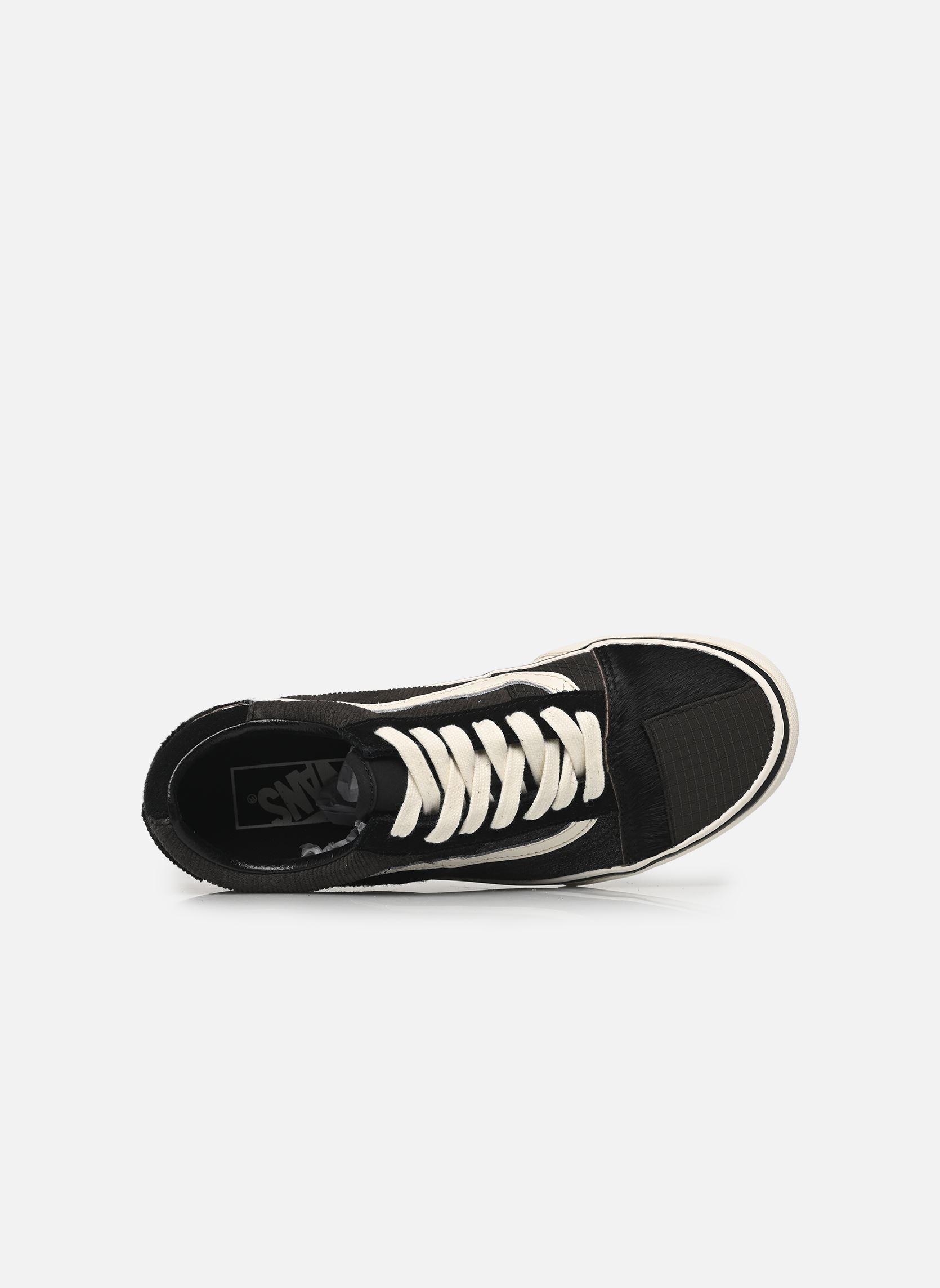 Niedrige Sneaker UA Old Skool Patchwork W damen grau Vans Niedrige Sneaker UA Old Skool Patchwork W damen grau DARK GRAY/BLACK