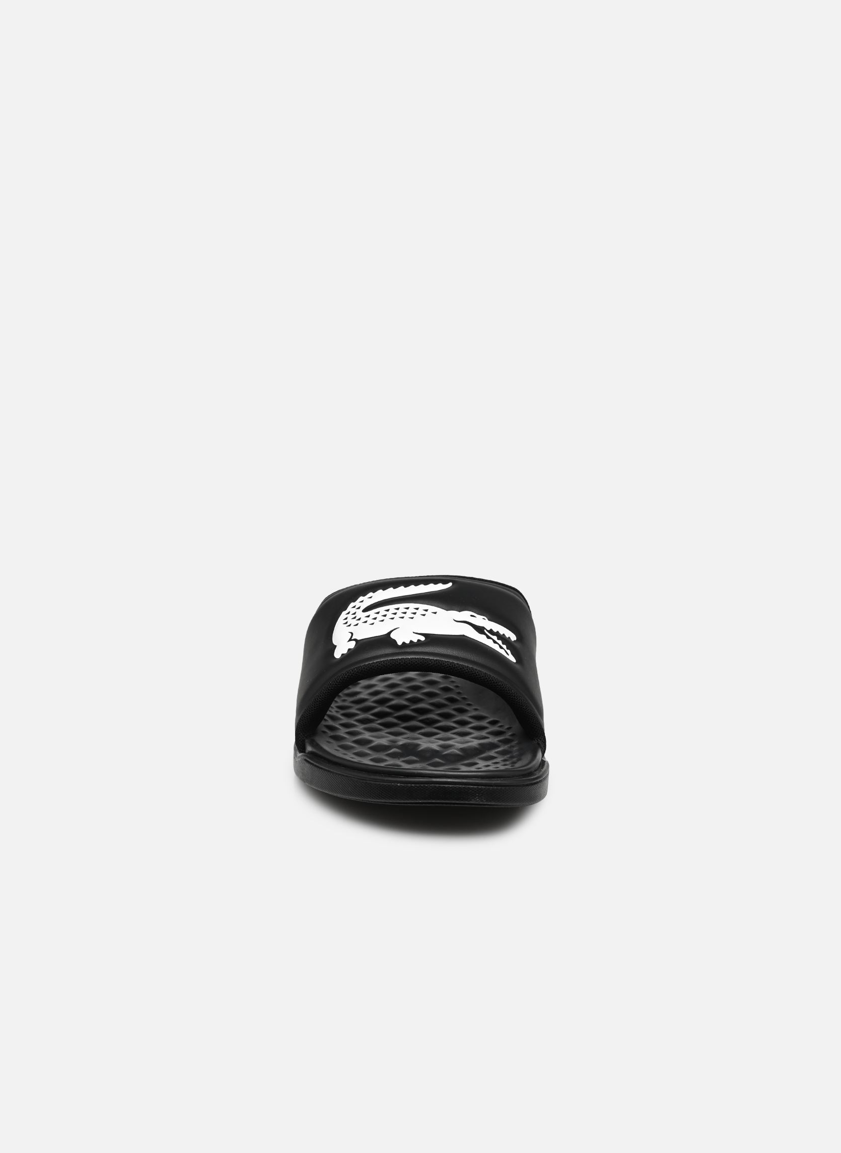 Badslippers Croco Dualiste 0922 1 Cma heren zwart Lacoste Badslippers Croco Dualiste 0922 1 Cma heren zwart blk/wht