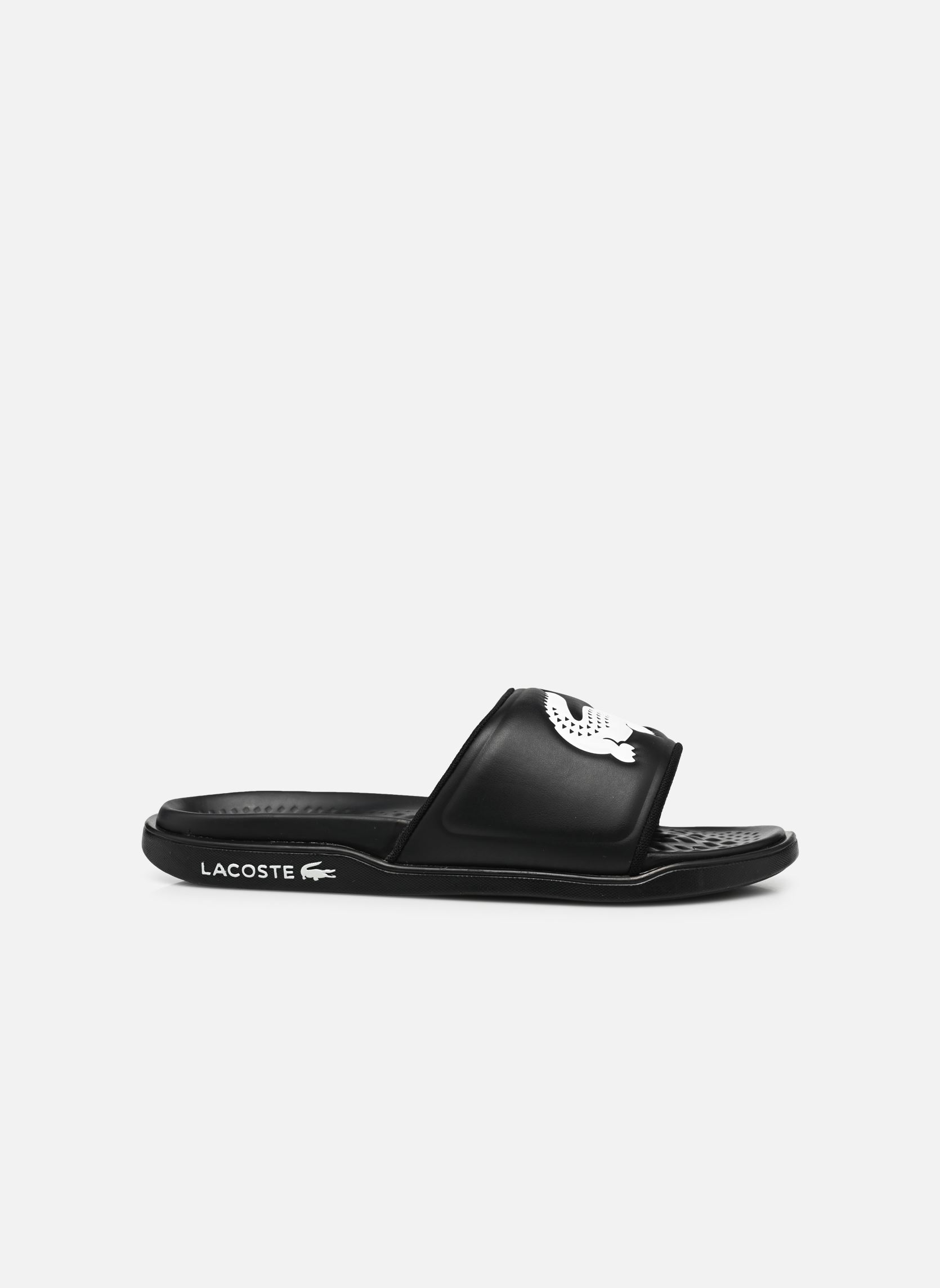 Badslippers Croco Dualiste 0922 1 Cma heren zwart Lacoste Badslippers Croco Dualiste 0922 1 Cma heren zwart blk/wht