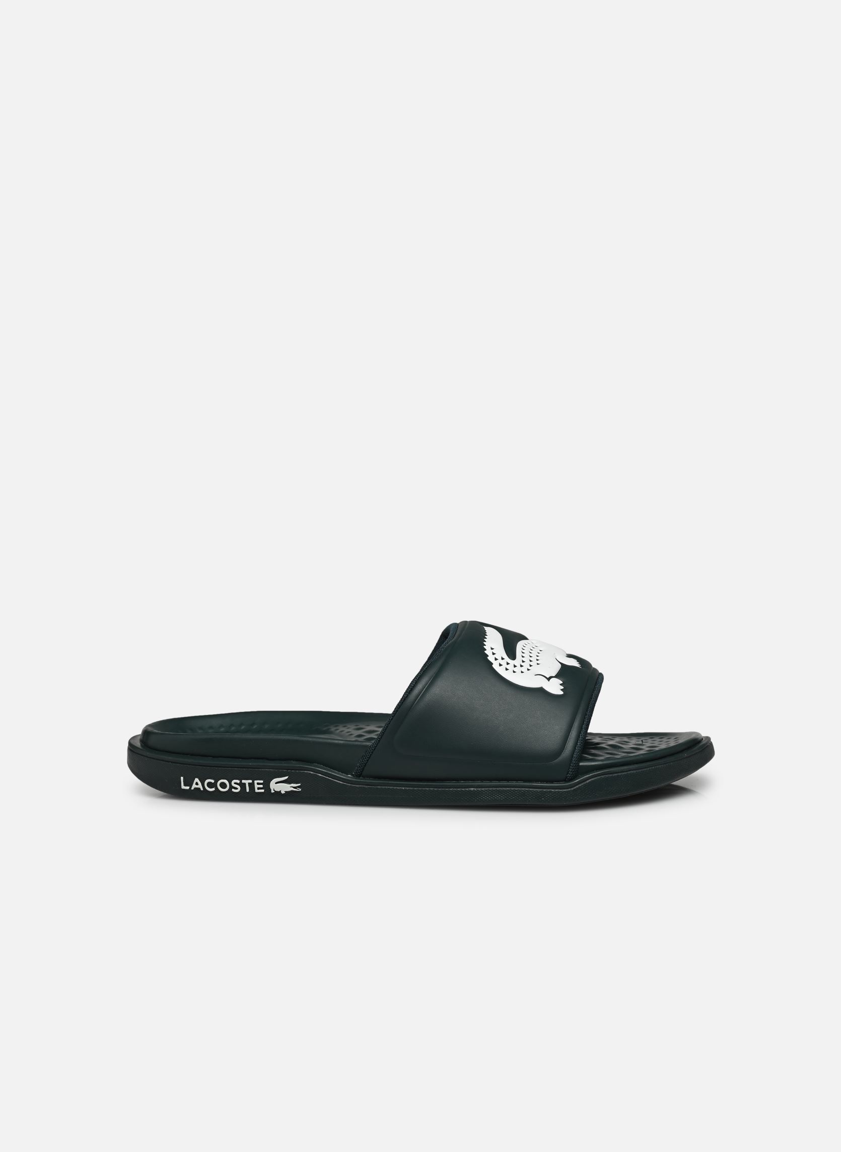 Badslippers Croco Dualiste 0922 1 Cma heren groen Lacoste Badslippers Croco Dualiste 0922 1 Cma heren groen dk grn/wht