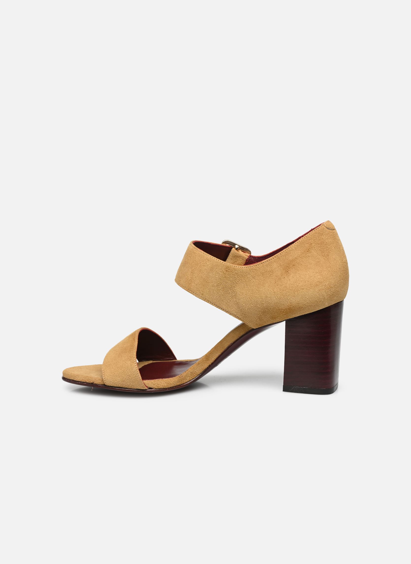 Sandalen Oka damen gelb Avril Gau Sandalen Oka damen gelb SUEDE CHAMOIS