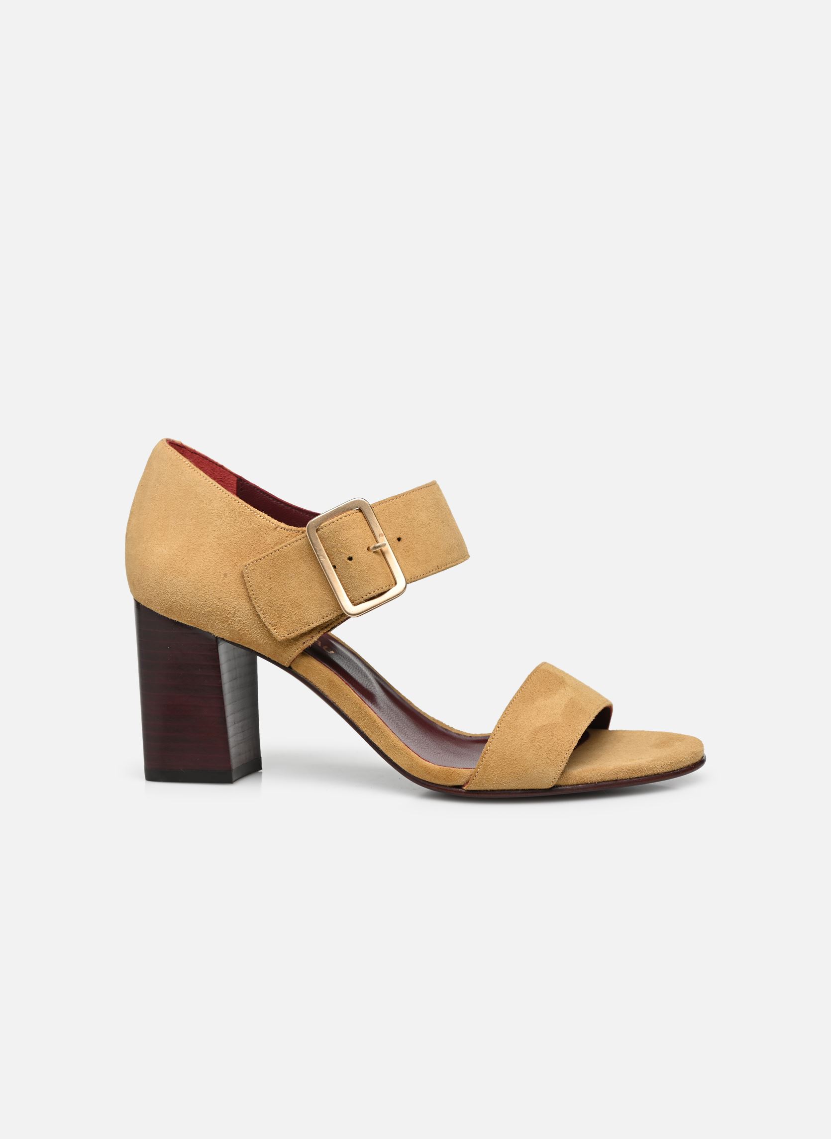 Sandalen Oka damen gelb Avril Gau Sandalen Oka damen gelb SUEDE CHAMOIS