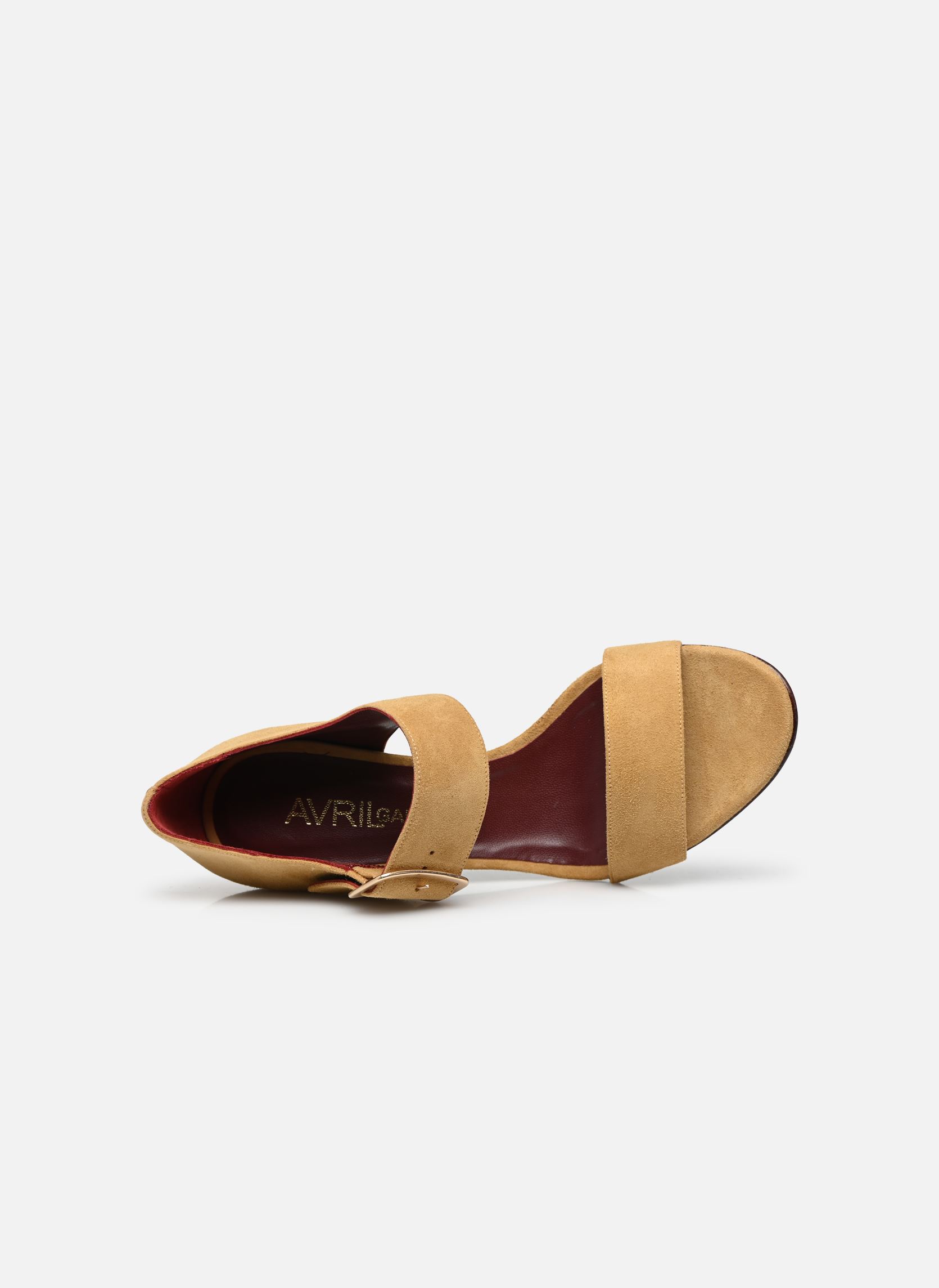 Sandalen Oka damen gelb Avril Gau Sandalen Oka damen gelb SUEDE CHAMOIS