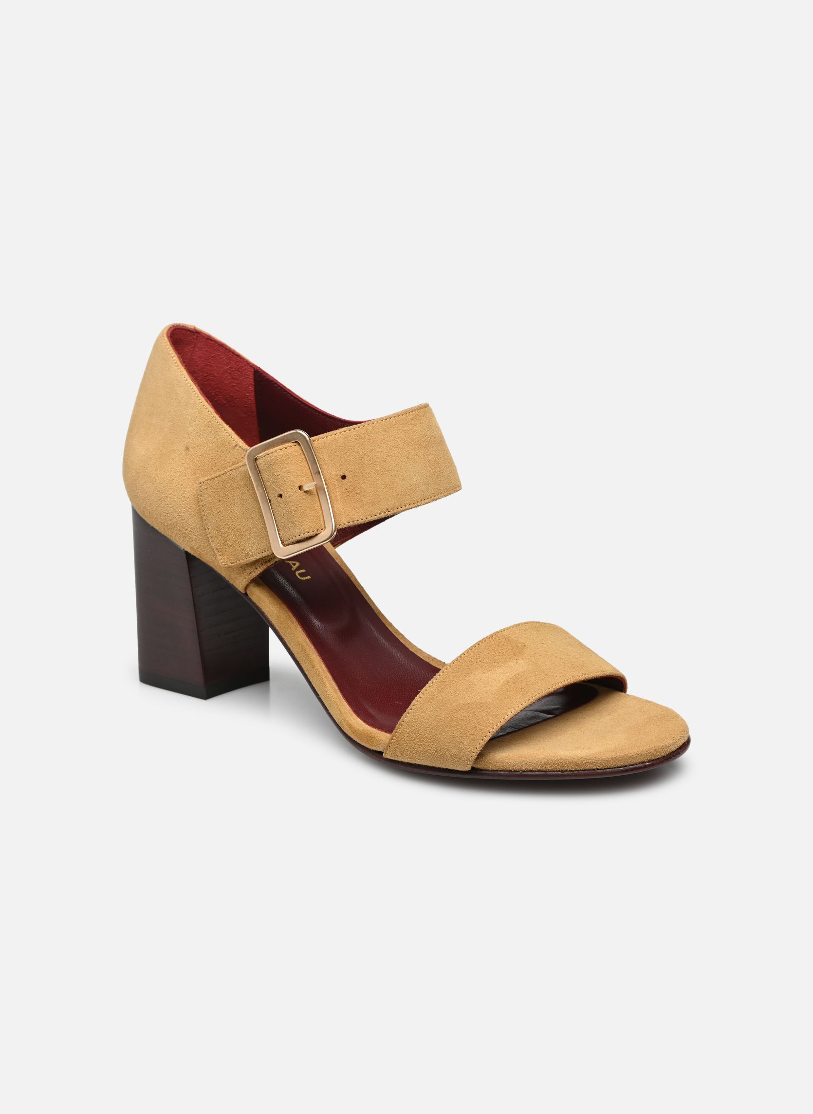 Sandalen Oka damen gelb Avril Gau Sandalen Oka damen gelb SUEDE CHAMOIS