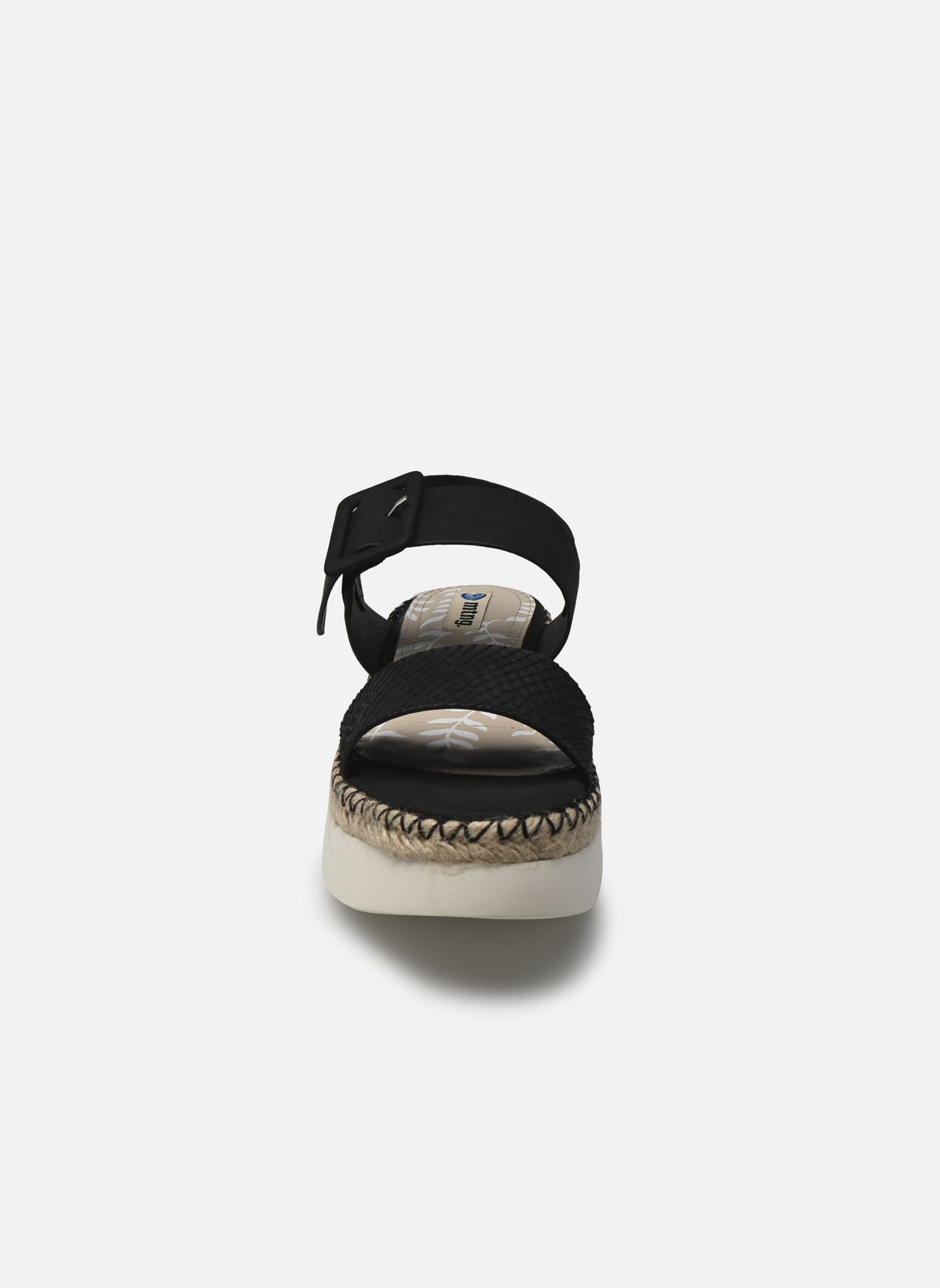 Sandalias y plataformas de cuña MOE 50562 mujer negro MTNG Sandalias y plataformas de cuña MOE 50562 mujer negro CHERISH NEGRO / CAMY NEGRO