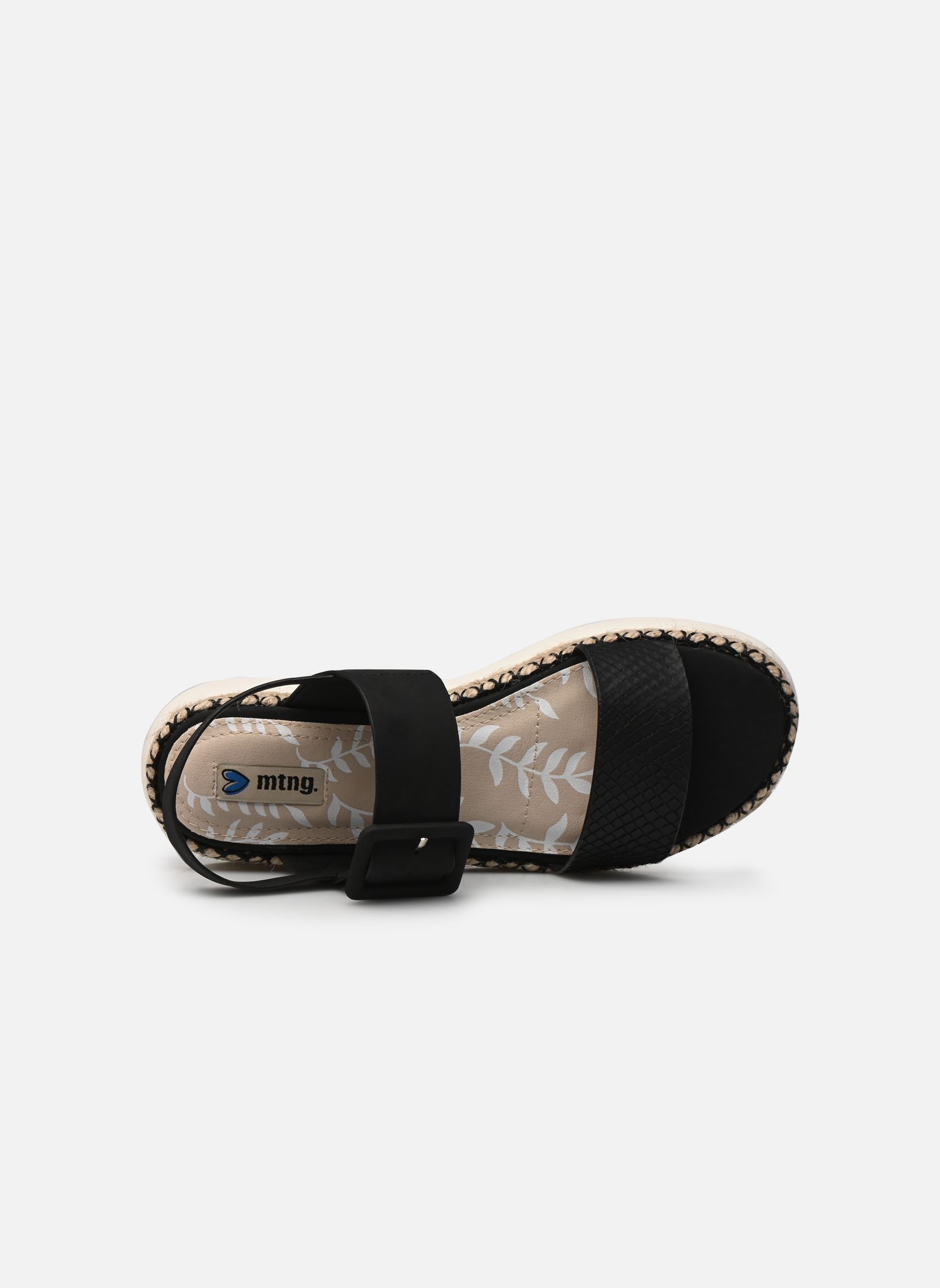 Sandalias y plataformas de cuña MOE 50562 mujer negro MTNG Sandalias y plataformas de cuña MOE 50562 mujer negro CHERISH NEGRO / CAMY NEGRO