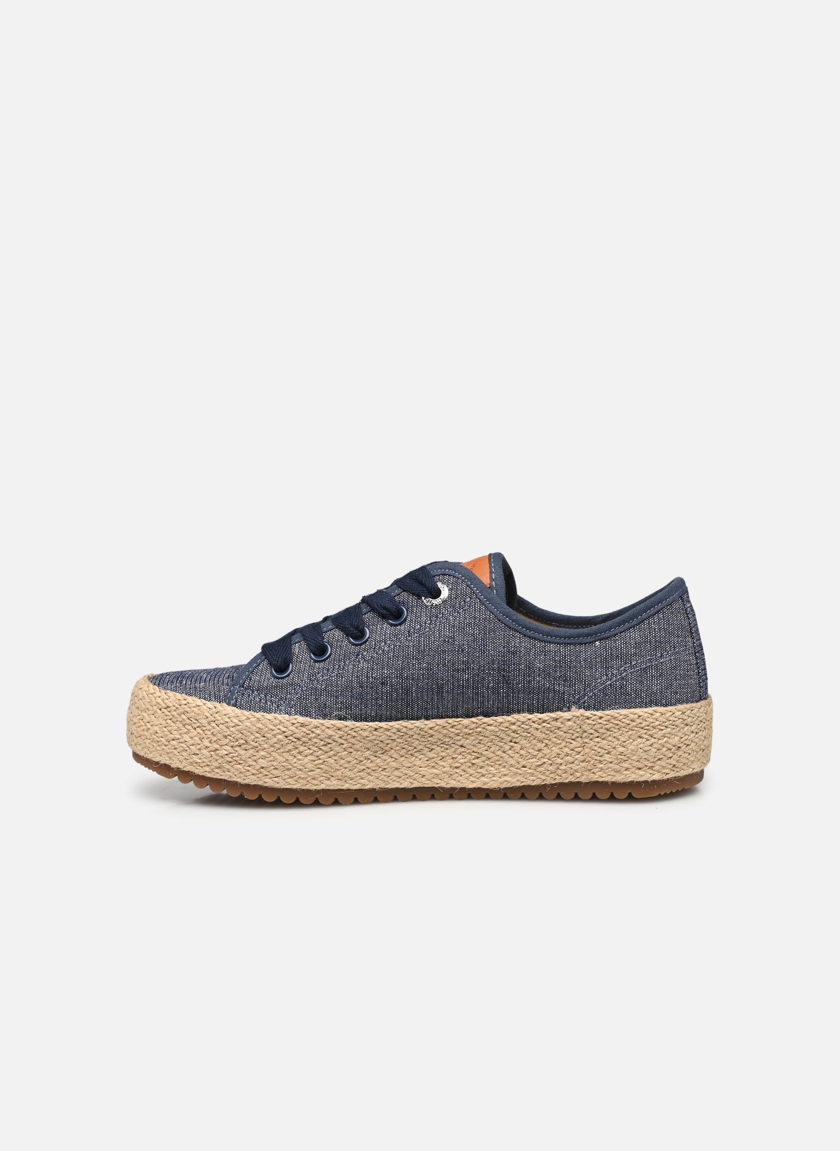 Baskets basses CARIBE 60008B femme bleu MTNG Baskets basses CARIBE 60008B femme bleu NATURE MARINO / RF TEX BEIGE