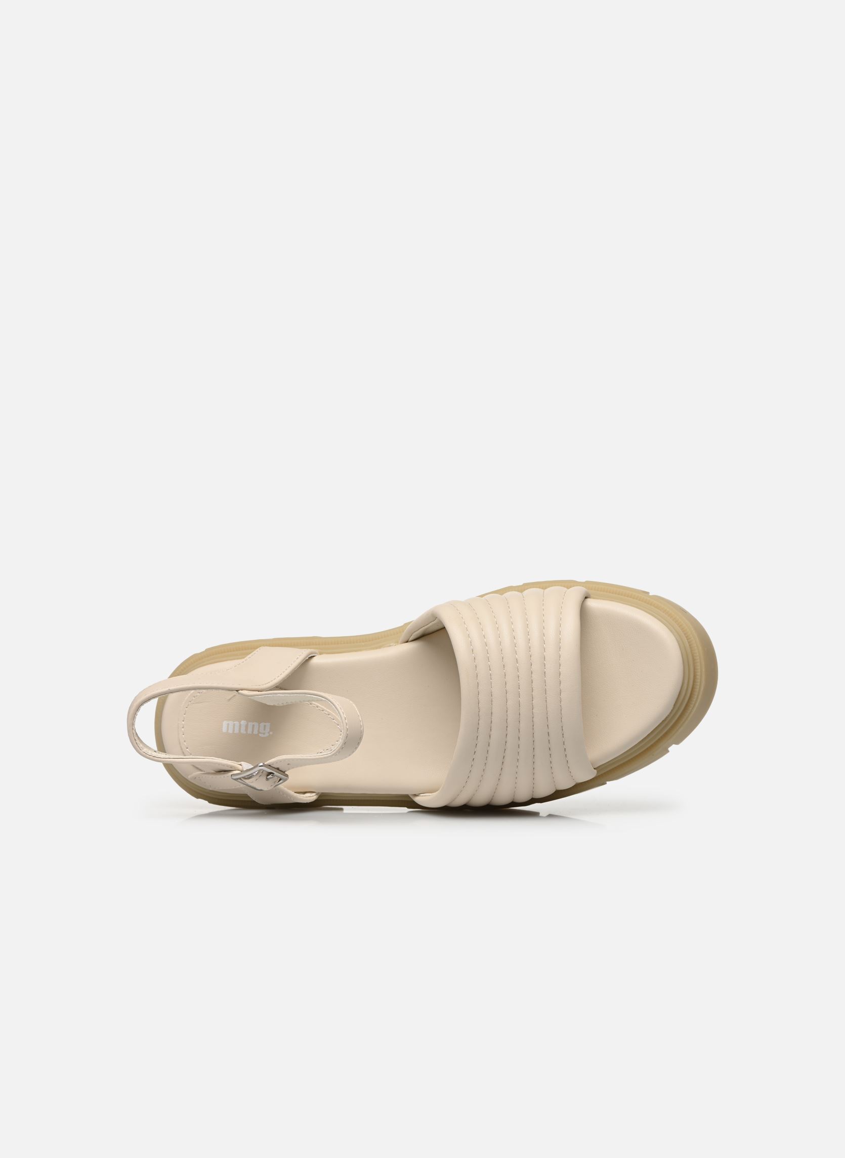 Keil- und Plateausandalen MARS 50207 damen beige MTNG Keil- und Plateausandalen MARS 50207 damen beige GUANSHUN CREMA