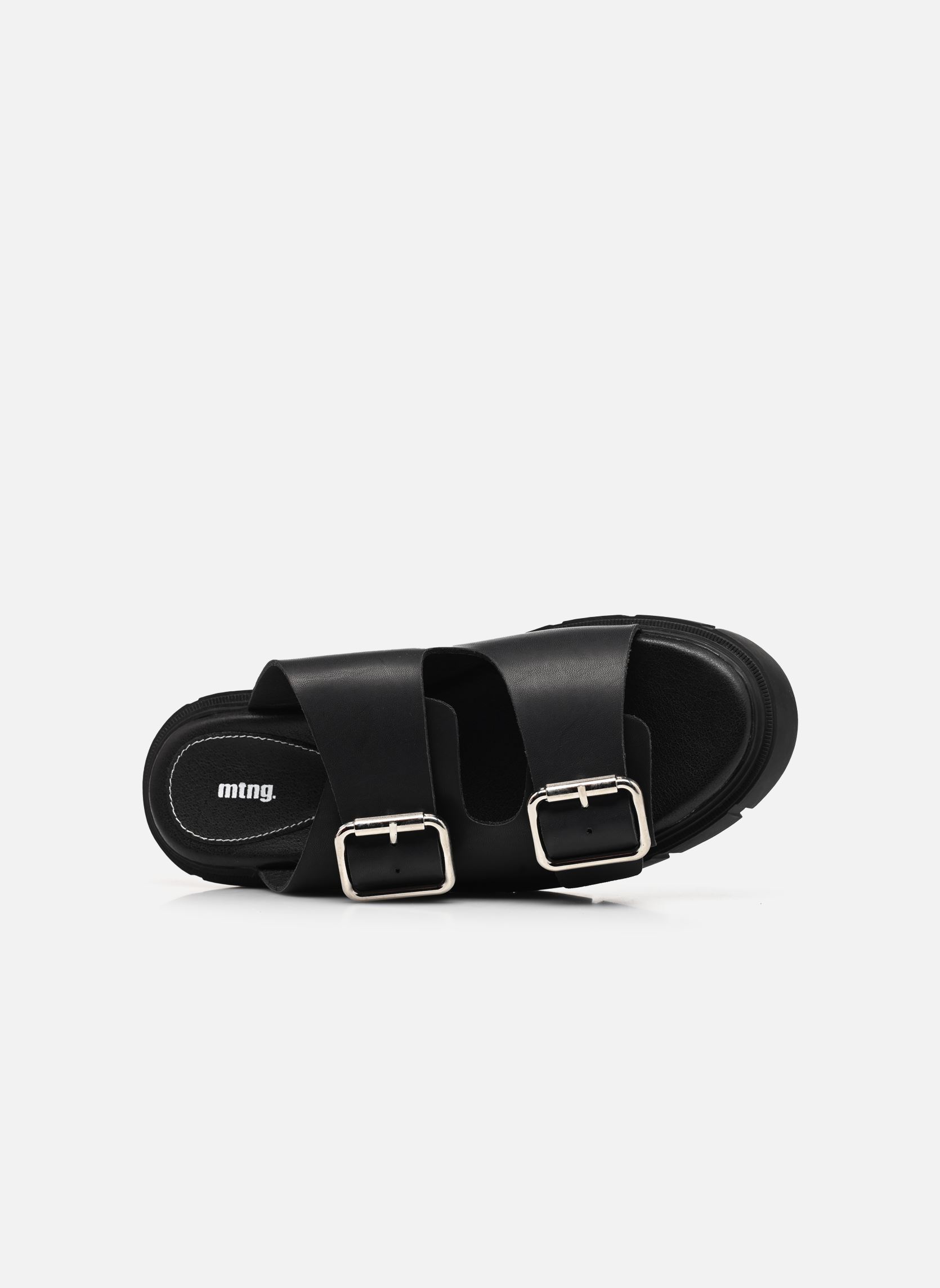 Pantoletten MARS 50645 damen schwarz MTNG Pantoletten MARS 50645 damen schwarz THICK VAQUETA NEGRO