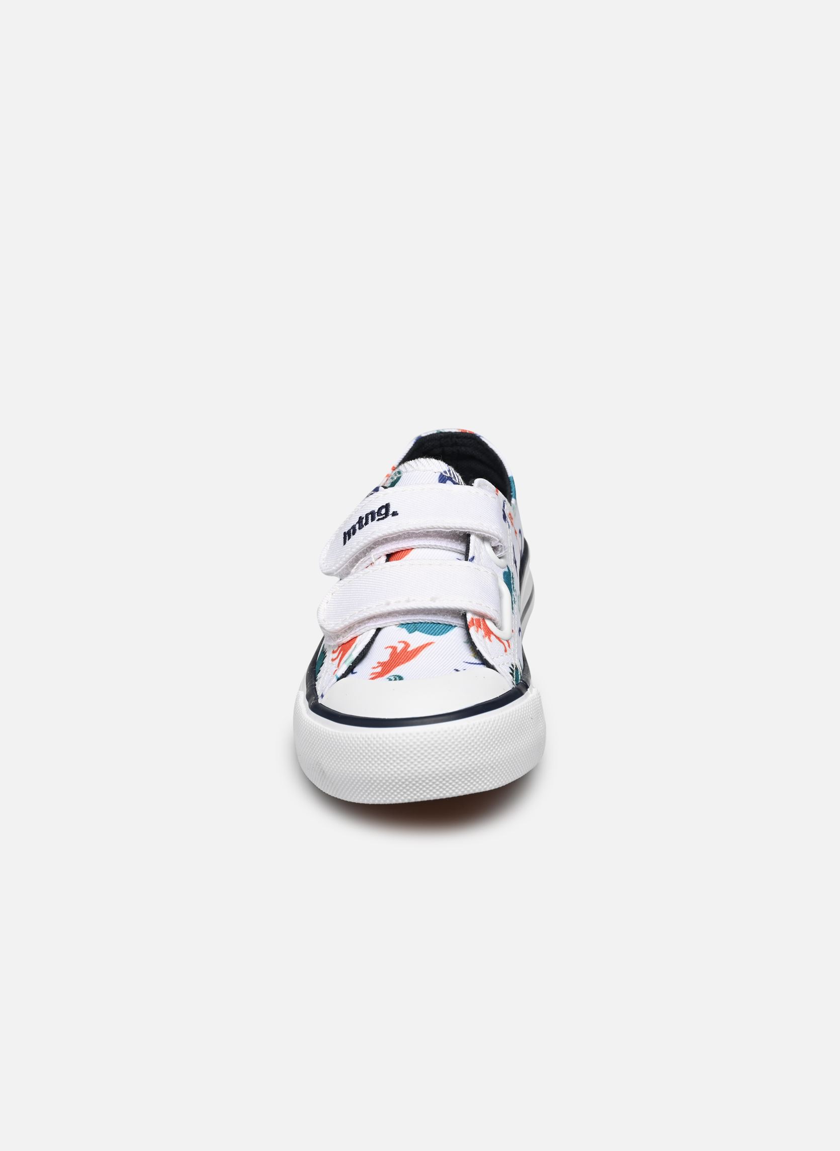 Baskets basses OLI 48499 garçon blanc MTNG Baskets basses OLI 48499 garçon blanc CANVER + PRINT BLANCO 2